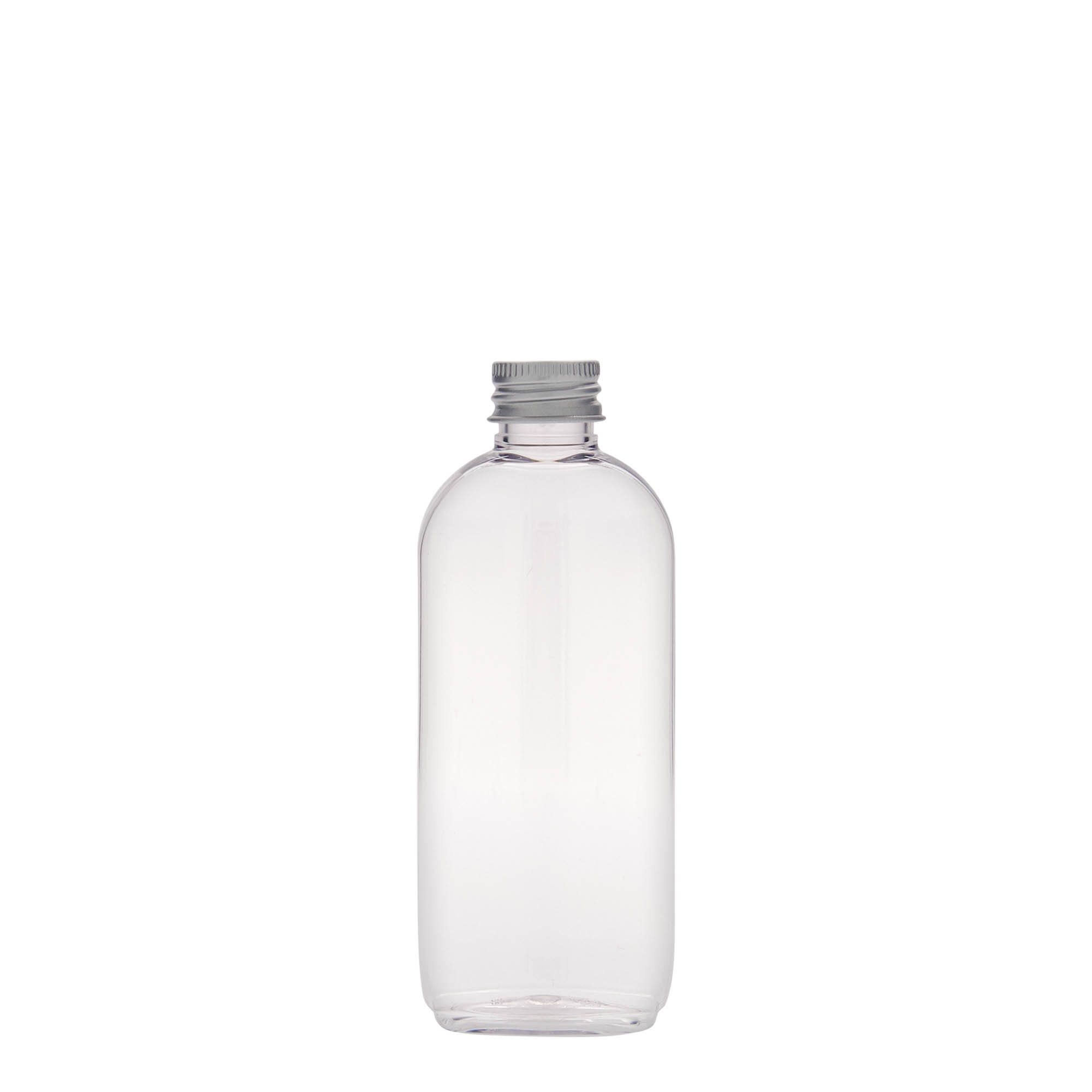 100 ml PET-Flasche 'Iris', oval, Kunststoff, Mündung: 20/410
