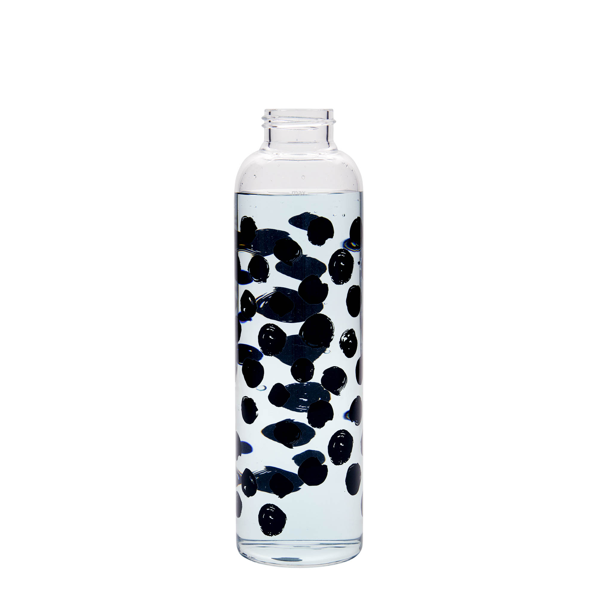 500 ml Trinkflasche „Perseus - Schwarze Punkte“, Mündung: Schraubverschluss