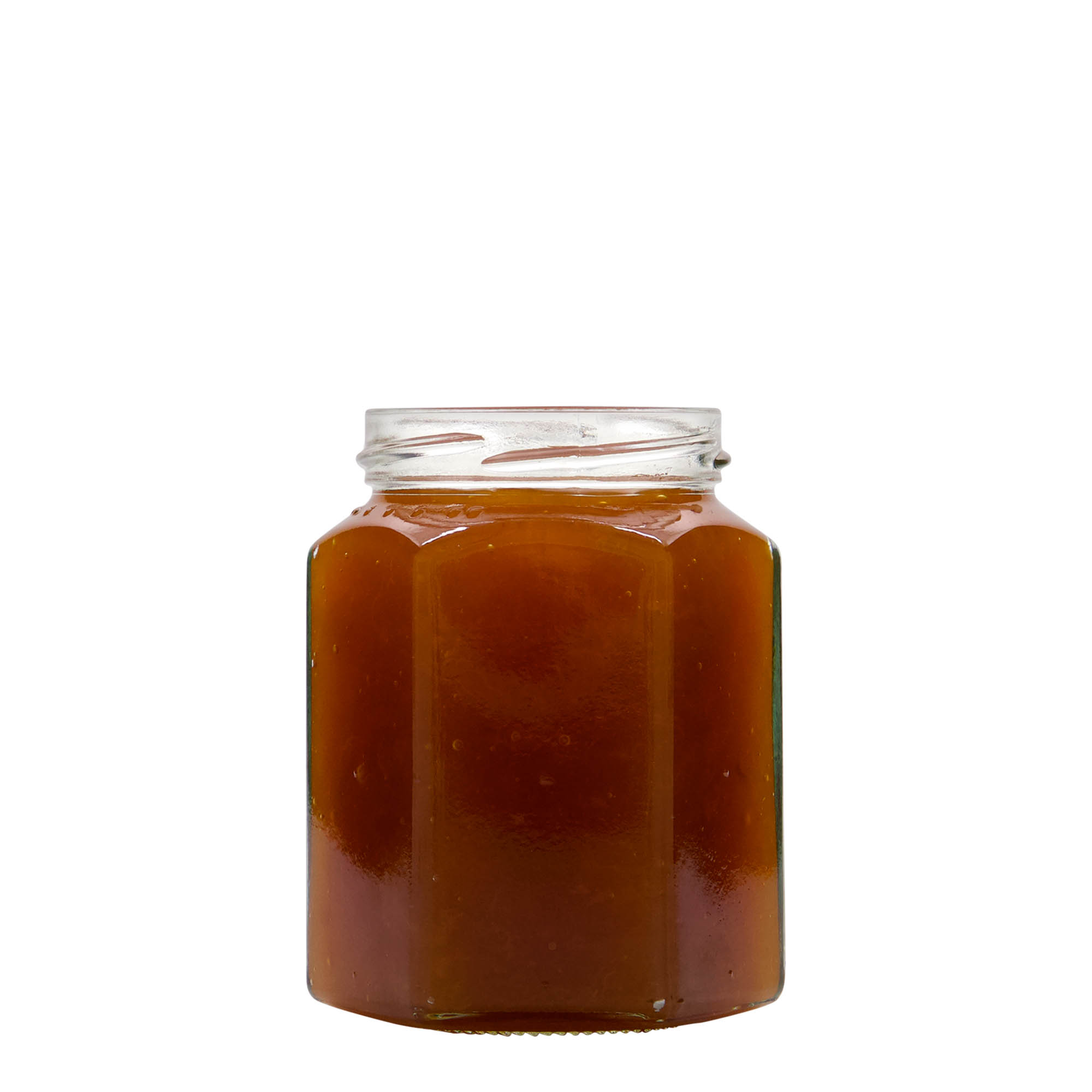 288 ml Sechskantglas, Mündung: Twist-Off (TO 63)