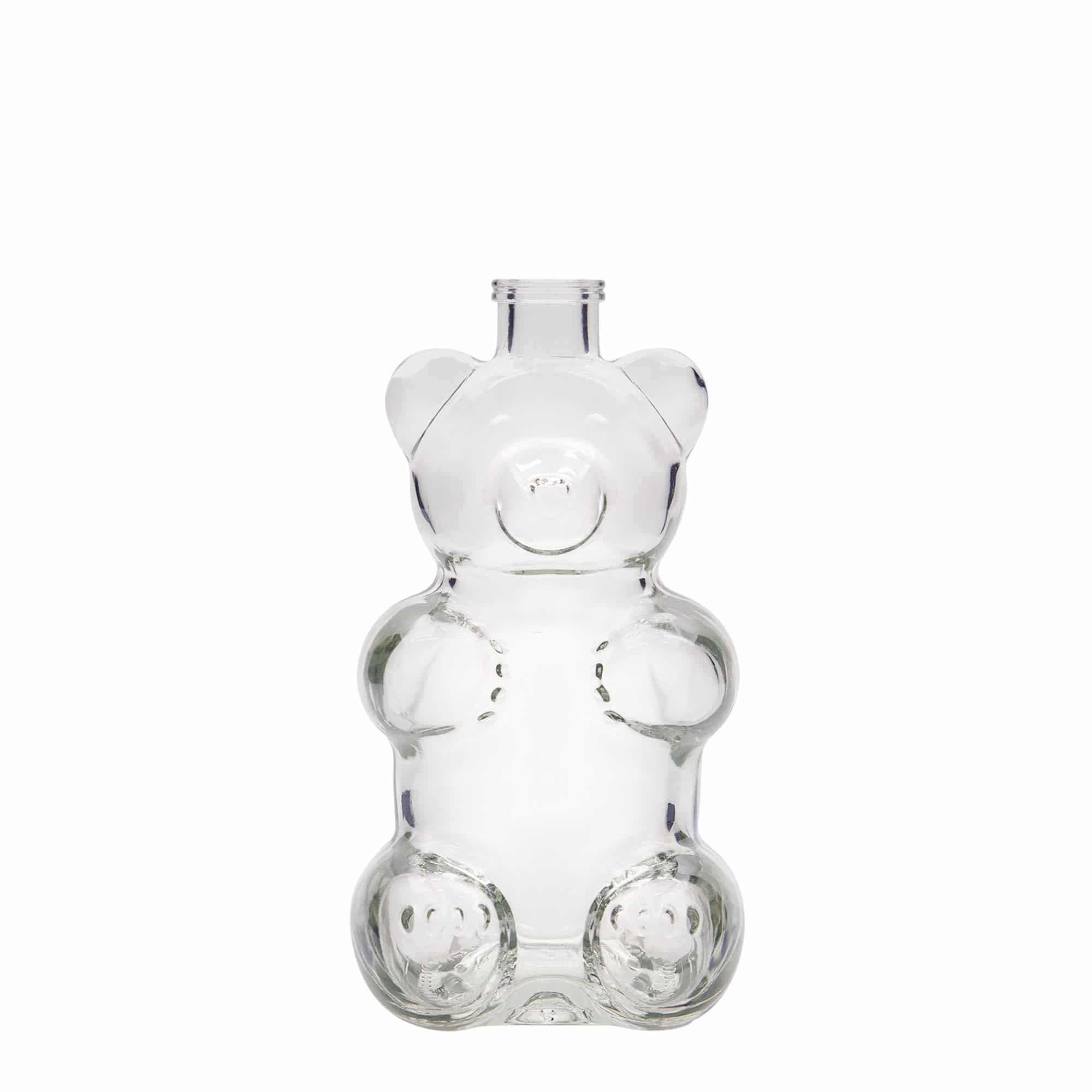 350 ml Glasflasche „Bär“, Mündung: Kork
