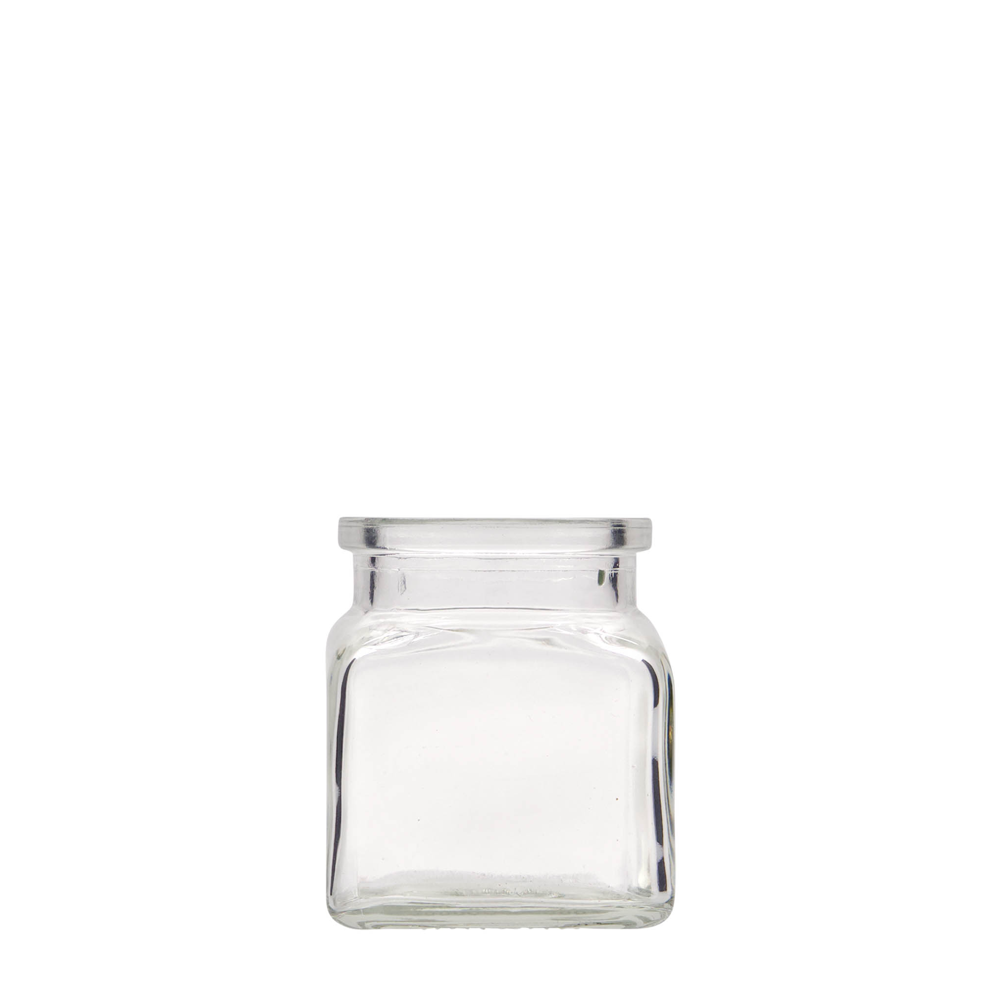 120 ml Korkenglas, quadratisch, Mündung: Kork 120 ml Korkenglas, quadratisch, Mündung: Kork