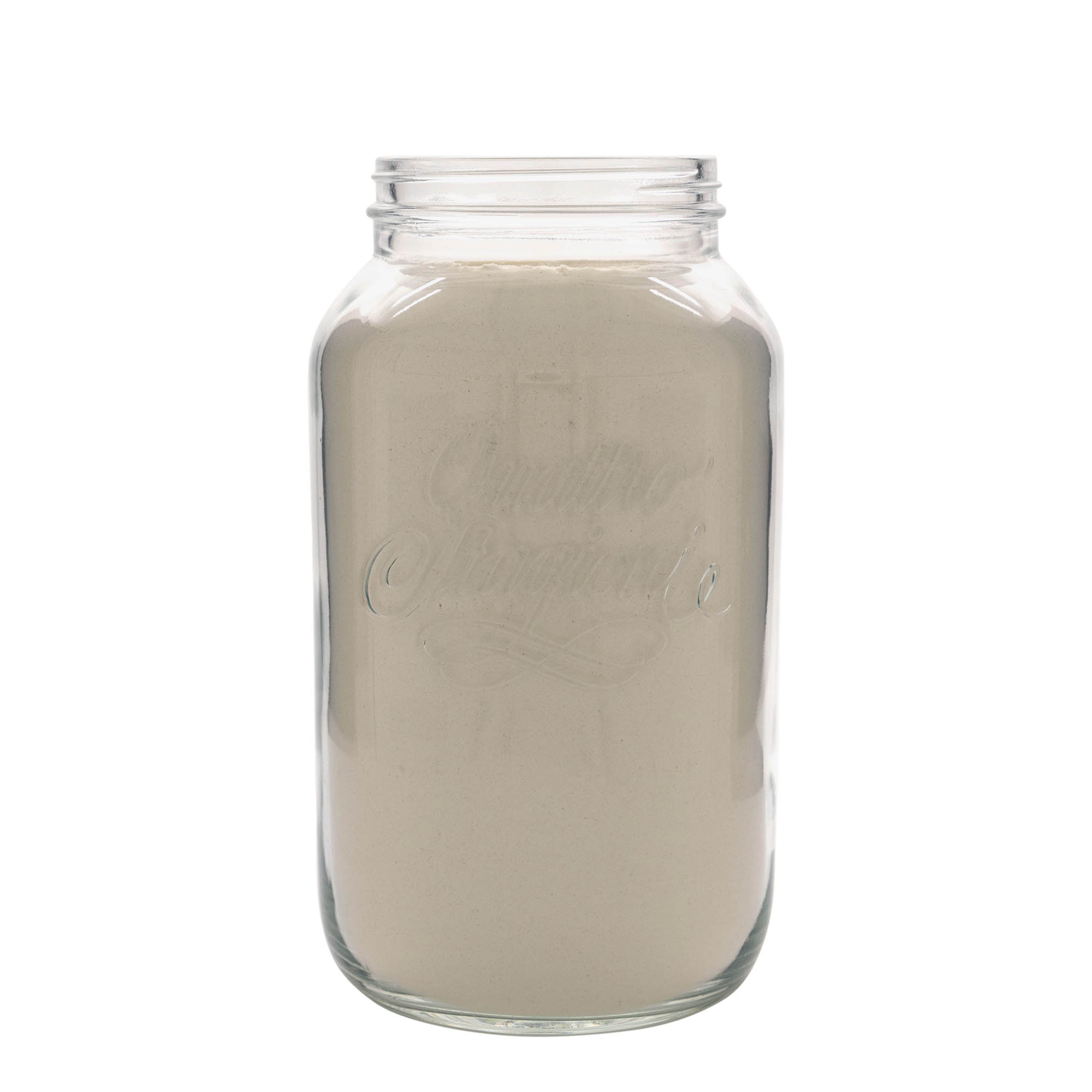 3.800 ml Glas „Quattro Stagioni“, Mündung: Schraubverschluss