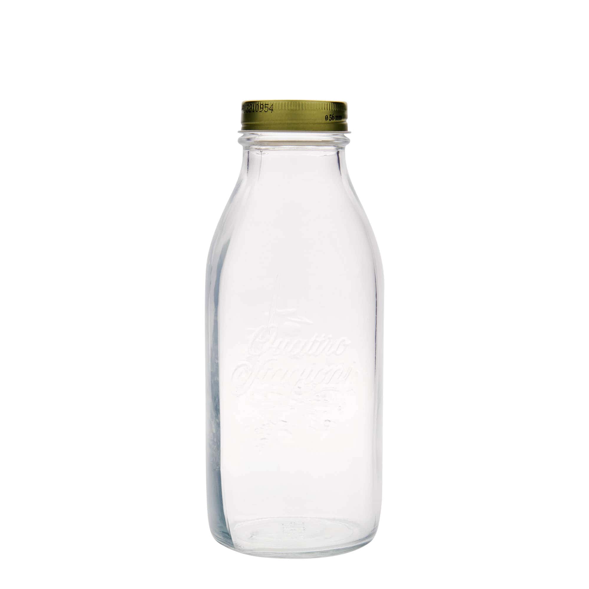 1.000 ml Glasflasche „Quattro Stagioni“, Mündung: Schraubverschluss