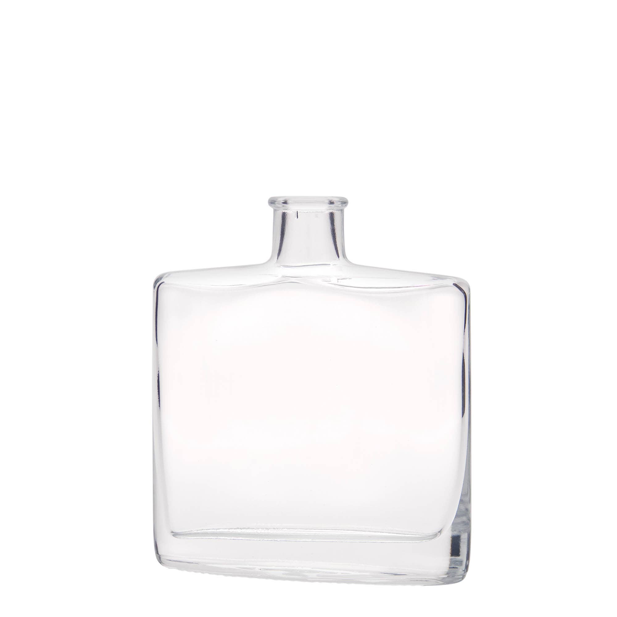200 ml Glasflasche 'Zorbas', oval, Mündung: Kork 200 ml Glasflasche 'Zorbas', oval, Mündung: Kork