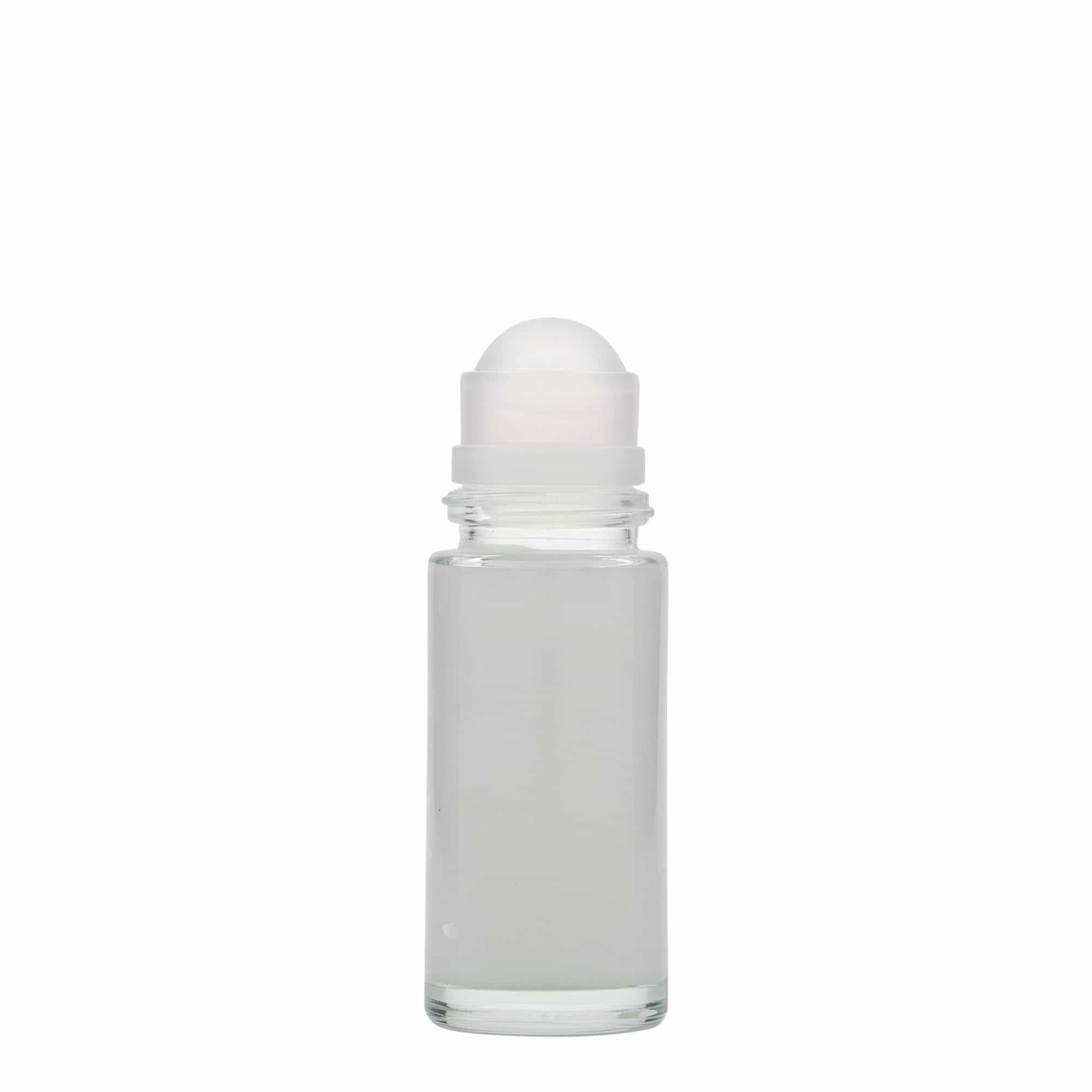 50 ml Roll-On-Flasche, Glas, Mündung: Schraubverschluss 50 ml Roll-On-Flasche, Glas, Mündung: Schraubverschluss