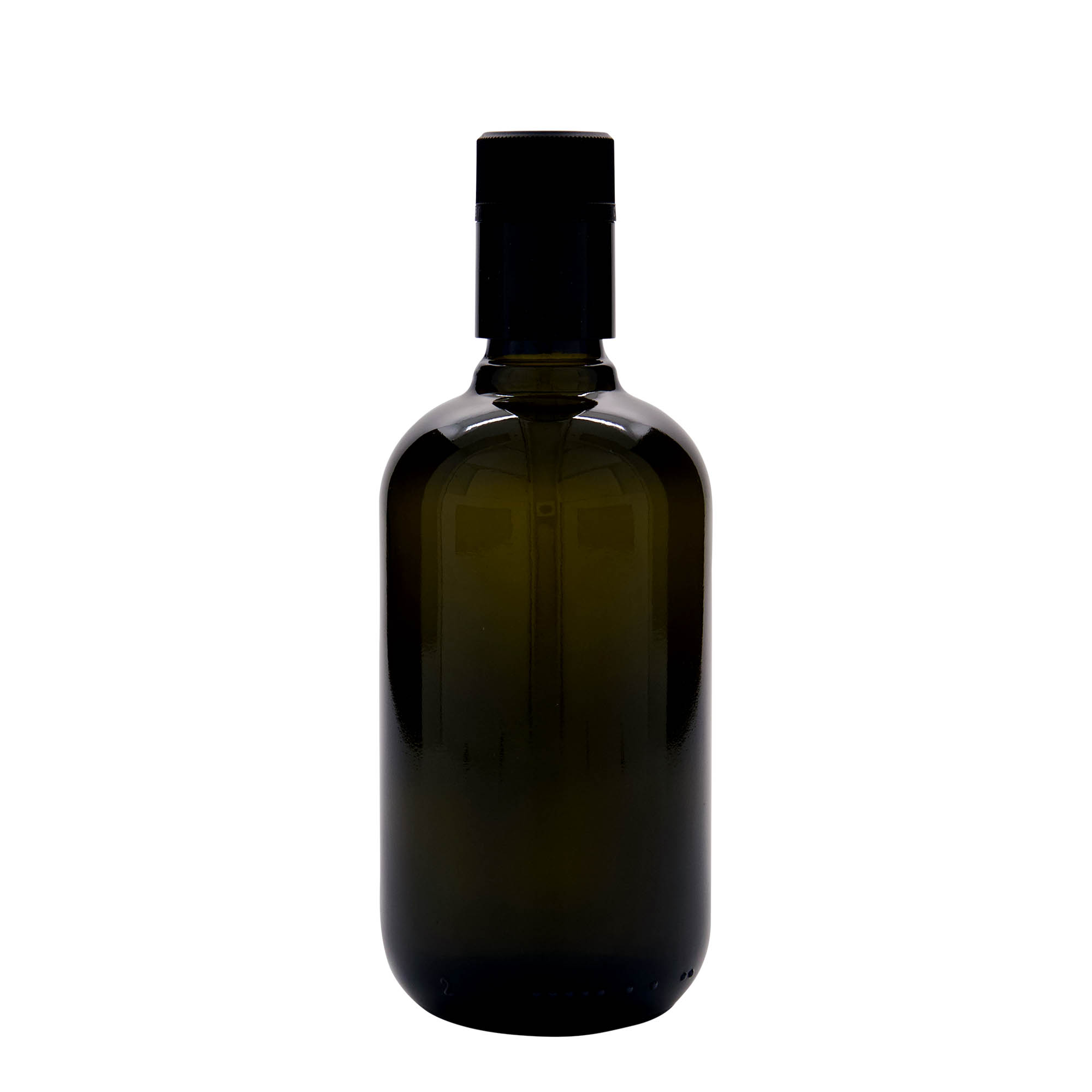 500 ml Essig-/Ölflasche 'Biolio', Glas antikgrün, Mündung: DOP 500 ml Essig-/Ölflasche 'Biolio', Glas antikgrün, Mündung: DOP