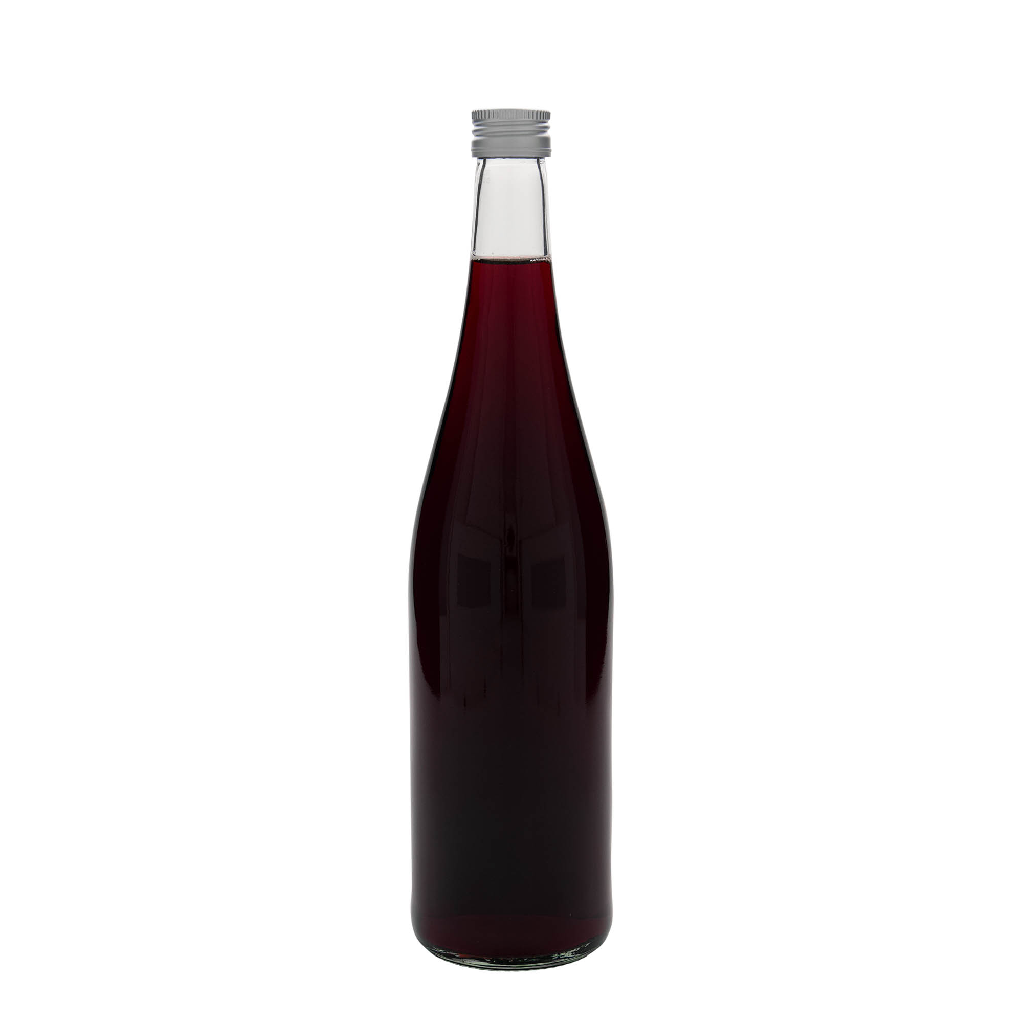 750 ml Glasflasche „Weinschlegel“, Mündung: PP 28