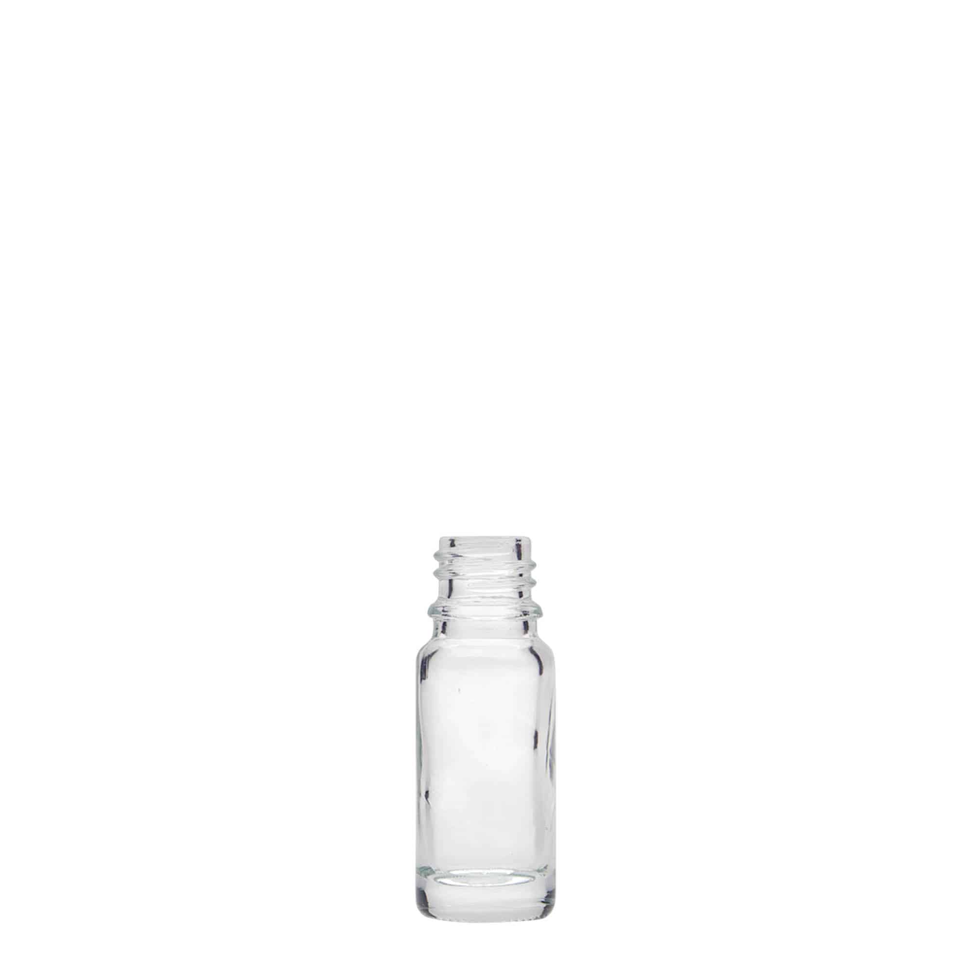 10 ml Medizinflasche, Glas, Mündung: DIN 18 10 ml Medizinflasche, Glas, Mündung: DIN 18
