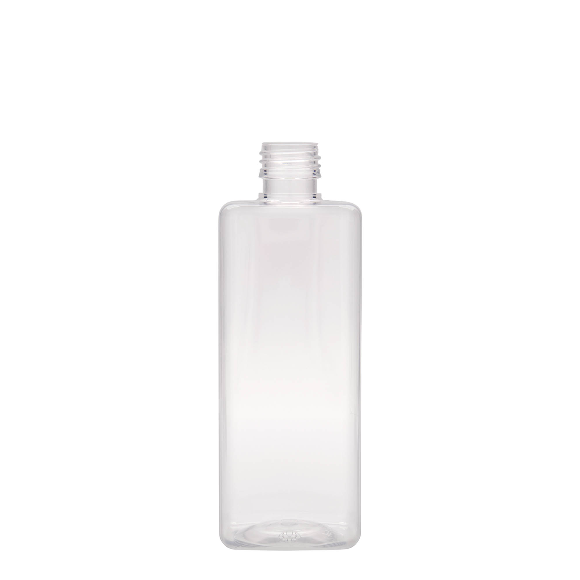500 ml PET-Flasche 'Karl', quadratisch, Kunststoff, Mündung: PP 28
