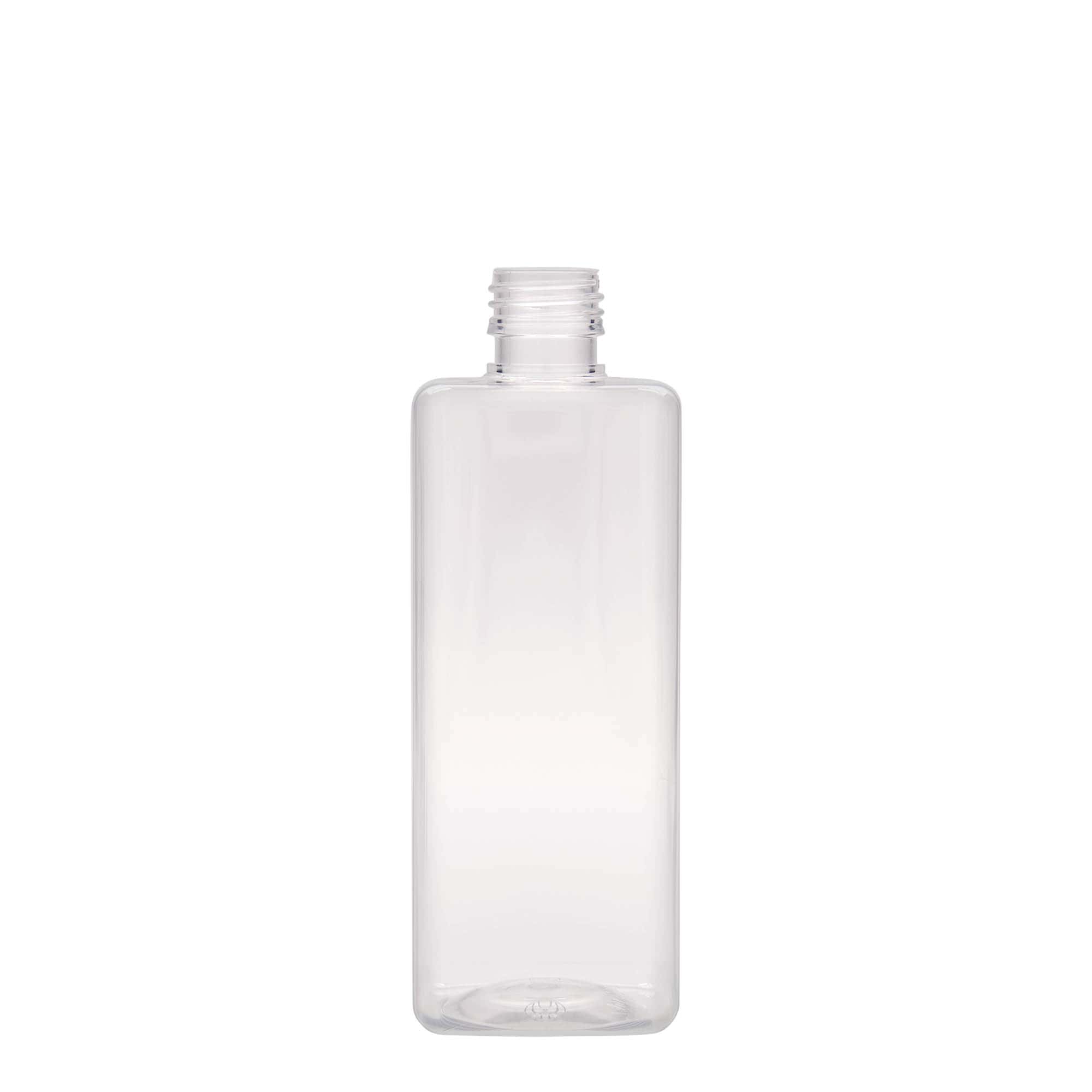 500 ml PET-Flasche „Karl“, quadratisch, Kunststoff, Mündung: PP 28