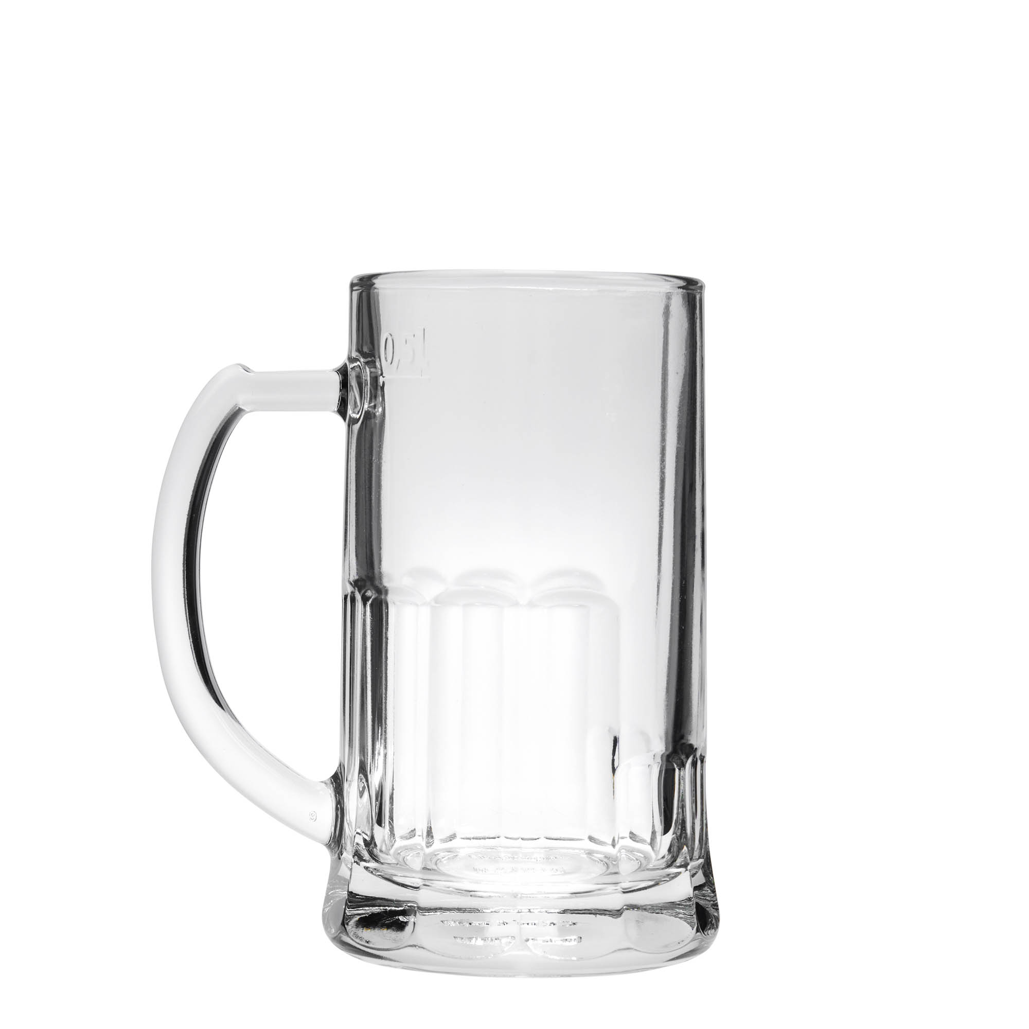 500 ml Bierkrug 'Europa', Glas 500 ml Bierkrug 'Europa', Glas