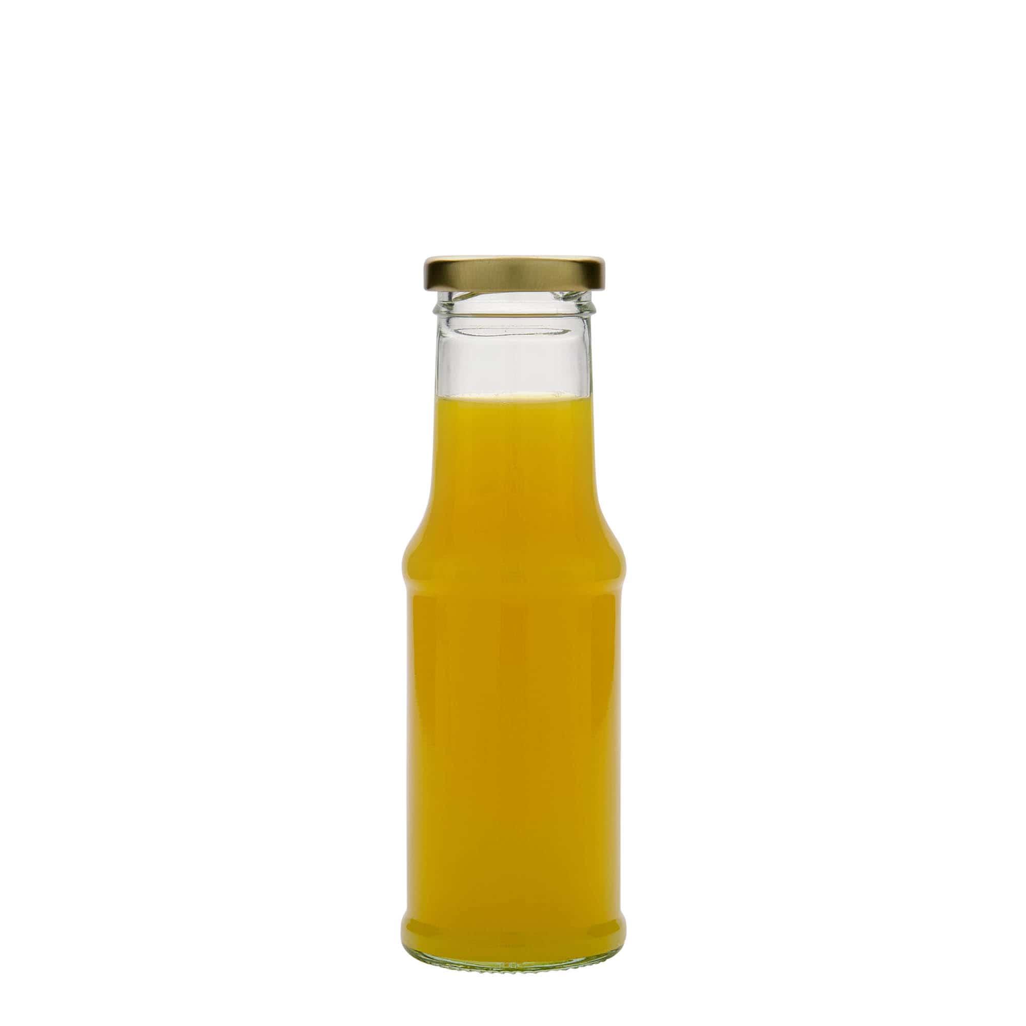 200 ml Soßenflasche, Glas, Mündung: Twist-Off (TO 43)
