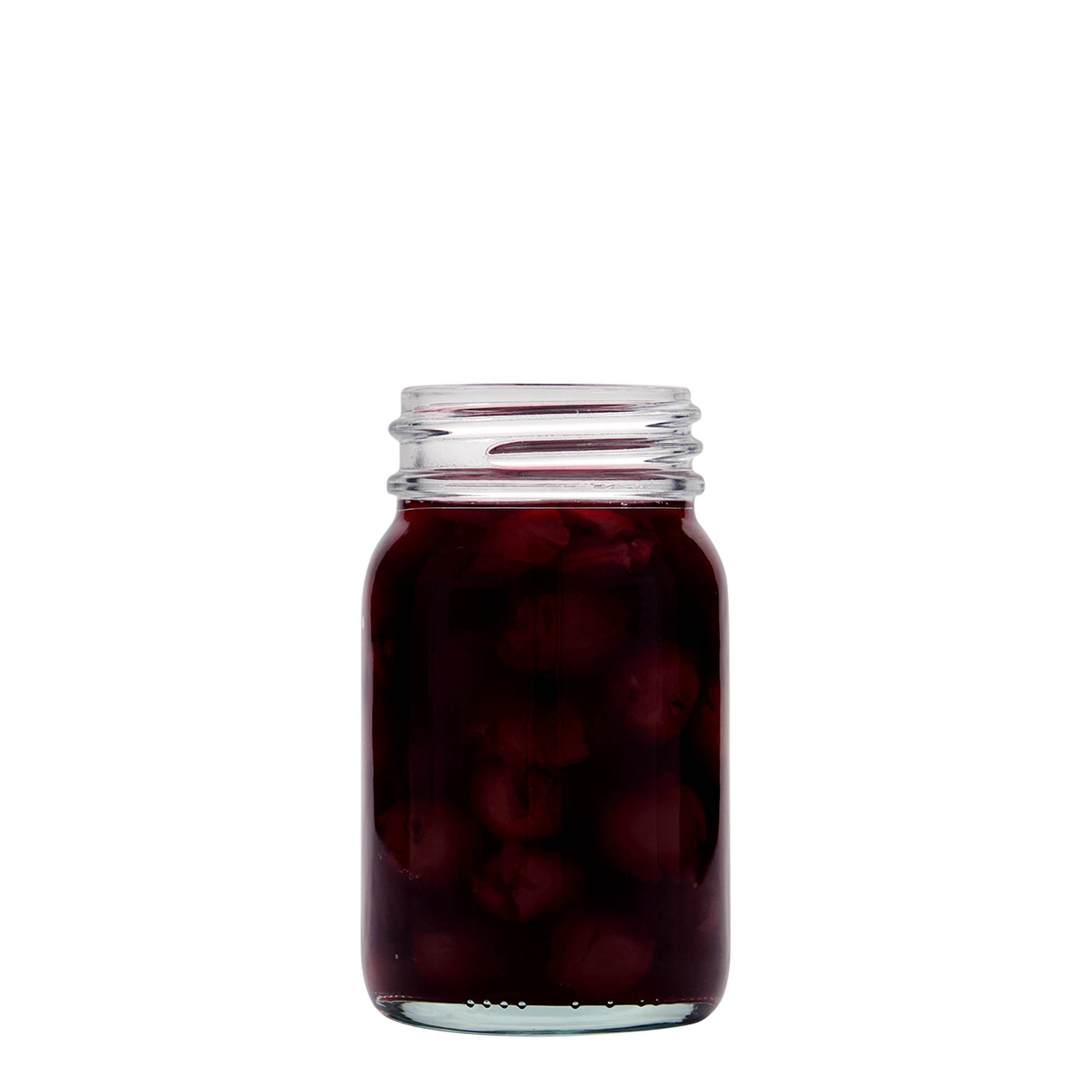200 ml Weithalsglas, Mündung: DIN 55 200 ml Weithalsglas, Mündung: DIN 55
