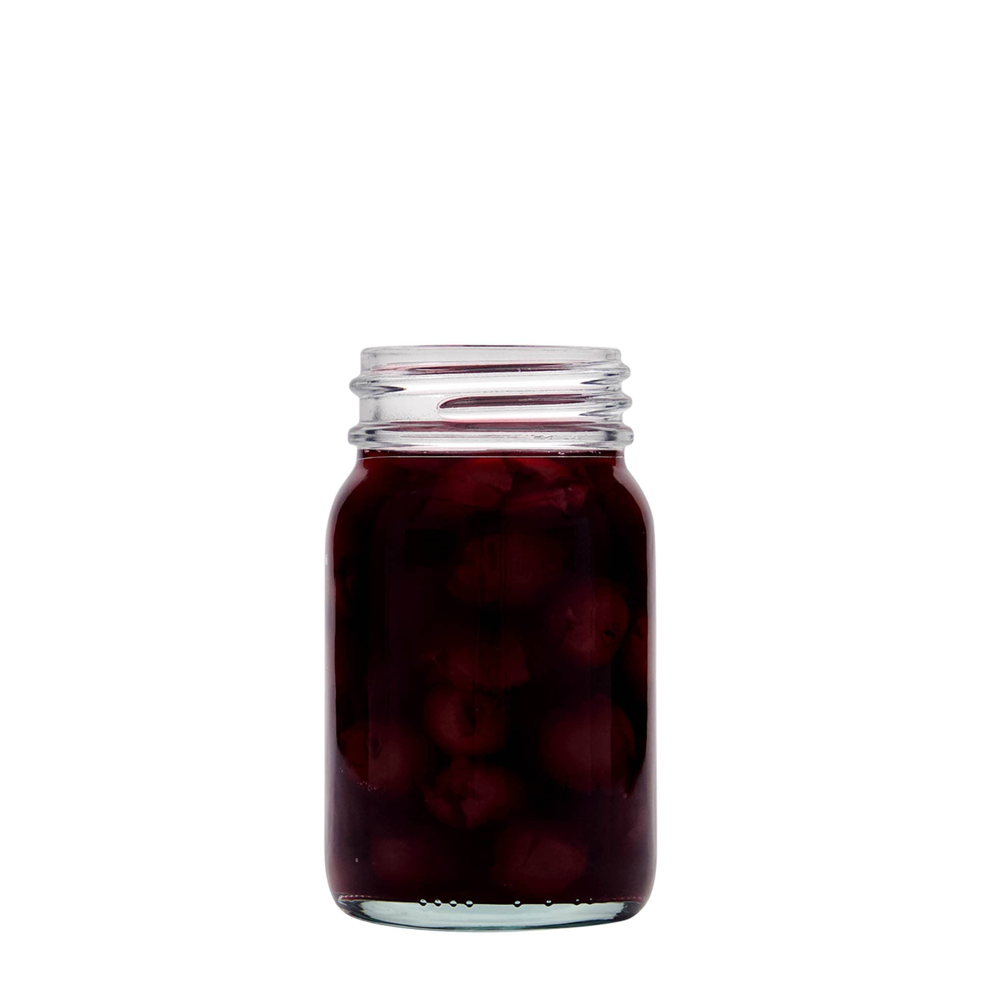 200 ml Weithalsglas, Mündung: DIN 55 200 ml Weithalsglas, Mündung: DIN 55