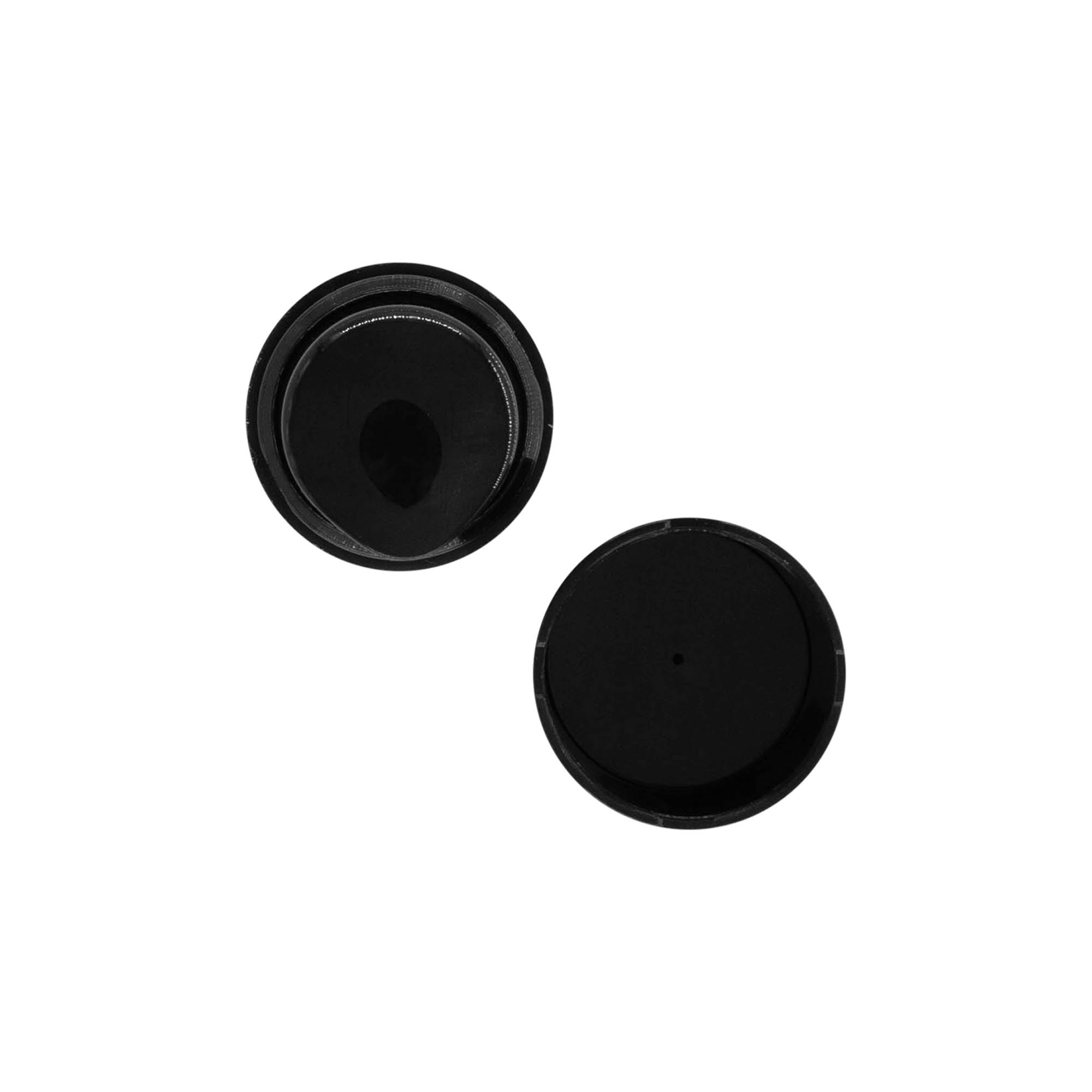 Airless Dispenser Pumpkopf „Nano“, PP-Kunststoff, schwarz