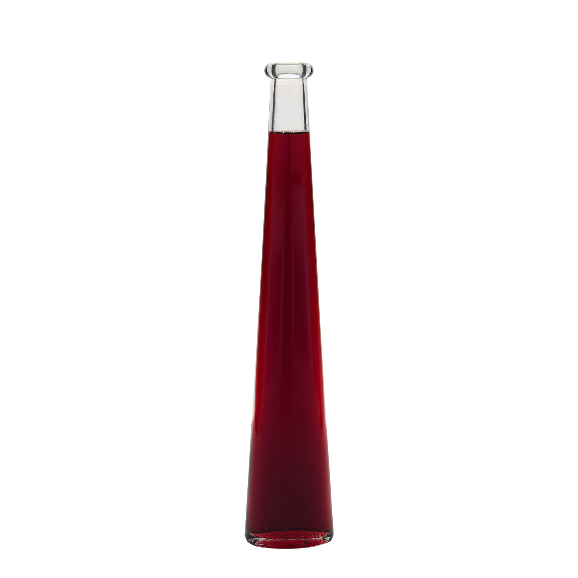 200 ml Glasflasche „Dama Ovale“, oval, Mündung: Kork