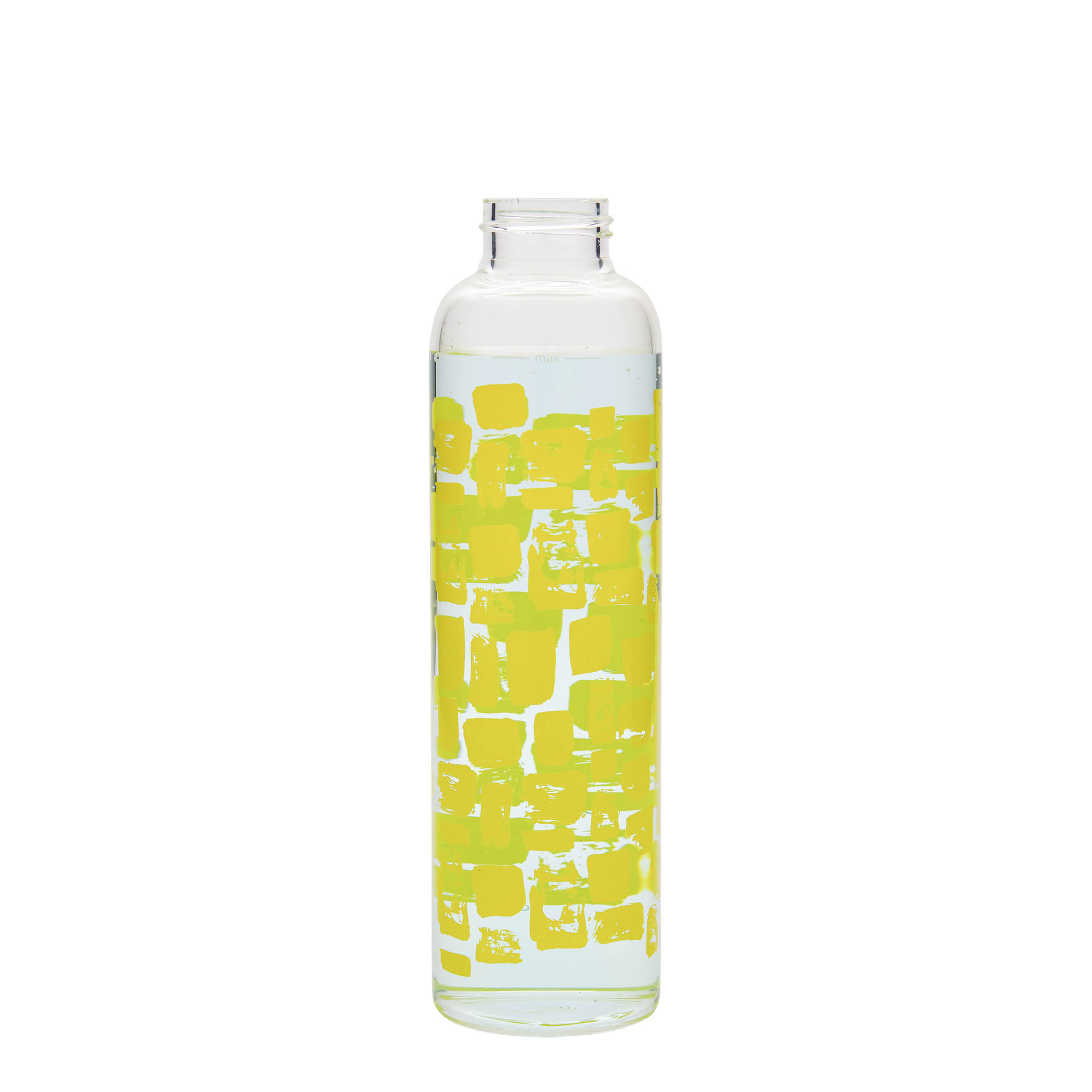 500 ml Trinkflasche 'Perseus - Gelbe Rechtecke', Mündung: Schraubverschluss 500 ml Trinkflasche 'Perseus - Gelbe Rechtecke', Mündung: Schraubverschluss