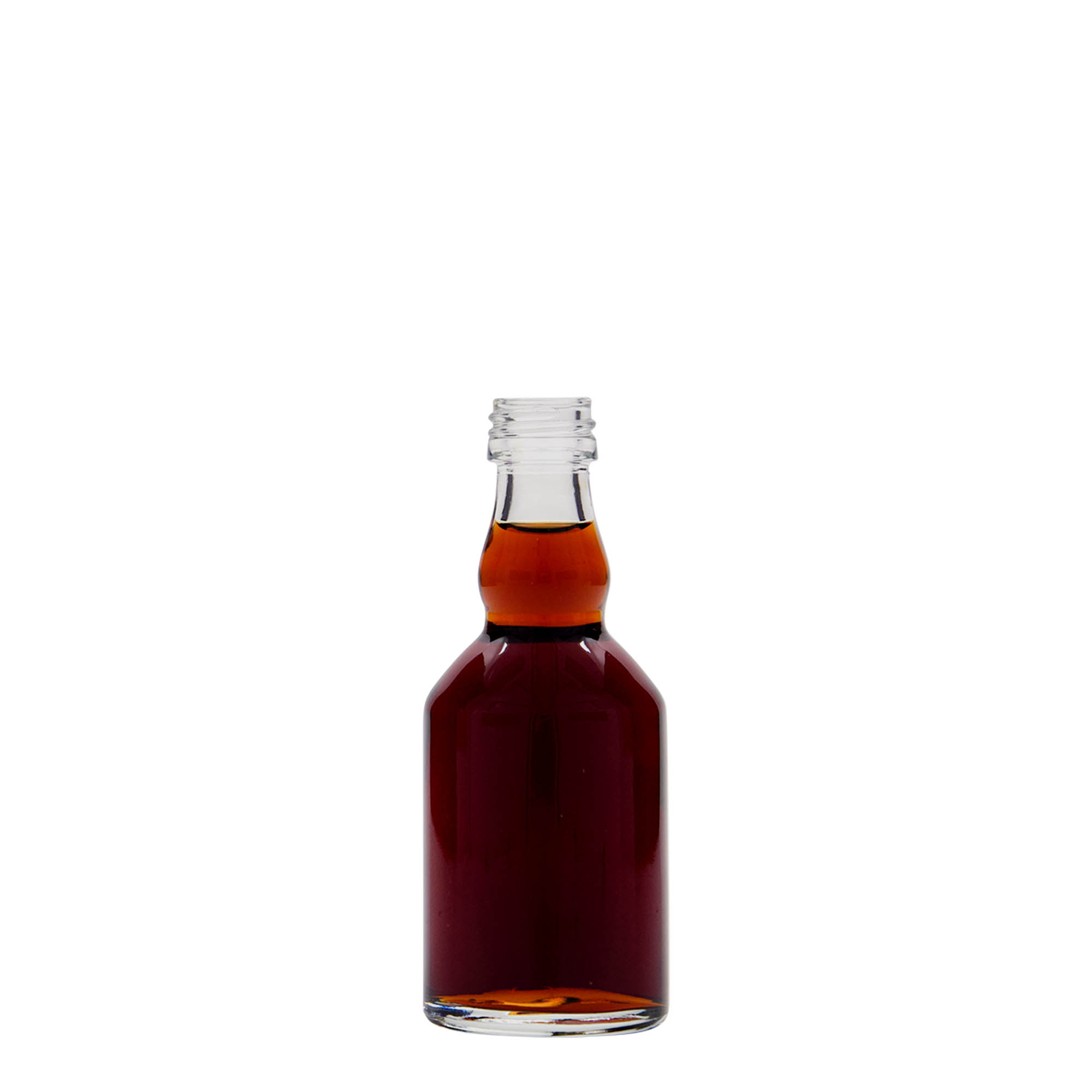 50 ml Glasflasche 'Georgio', Mündung: PP 18 50 ml Glasflasche 'Georgio', Mündung: PP 18