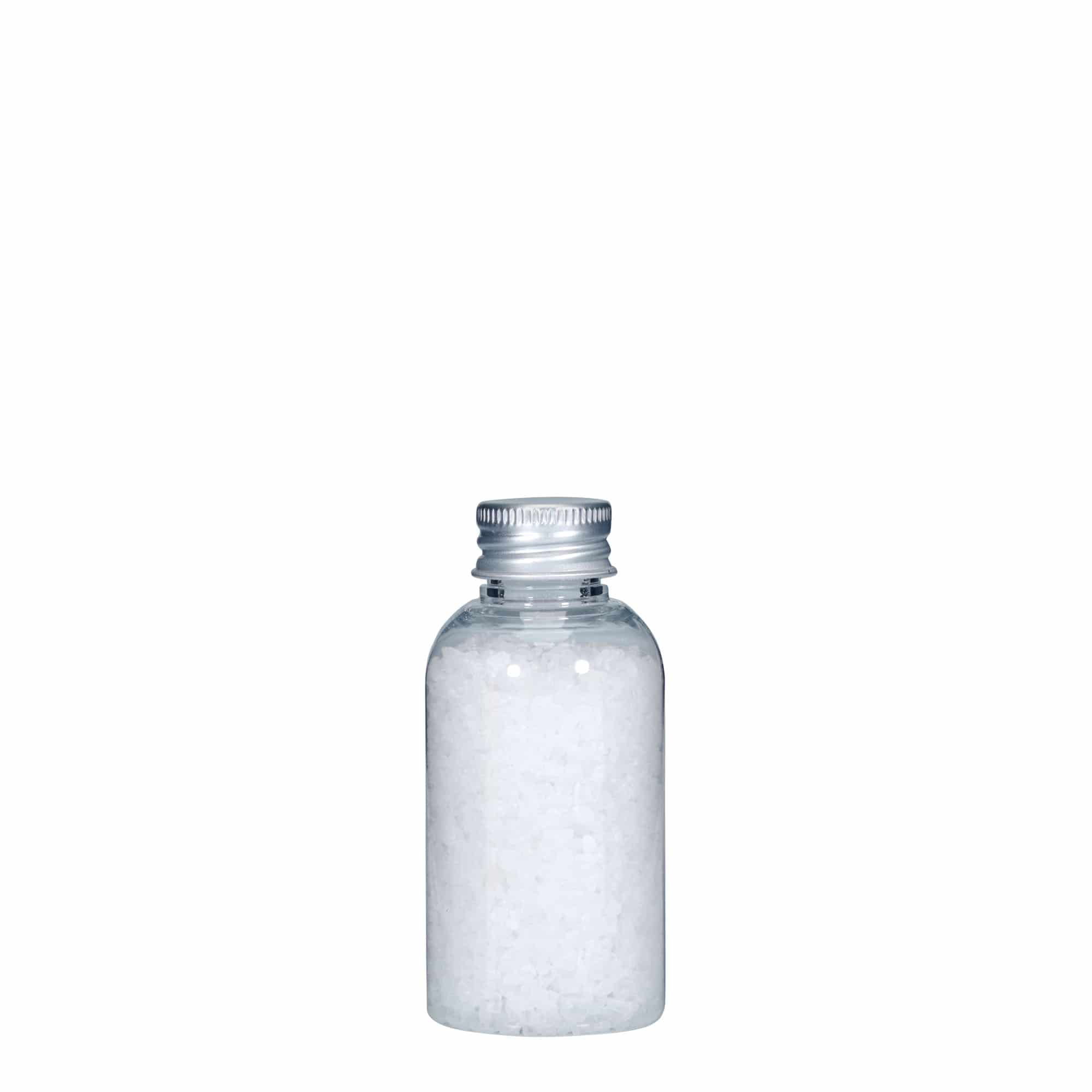 50 ml PET-Flasche „Boston“, Kunststoff, Mündung:  20/410