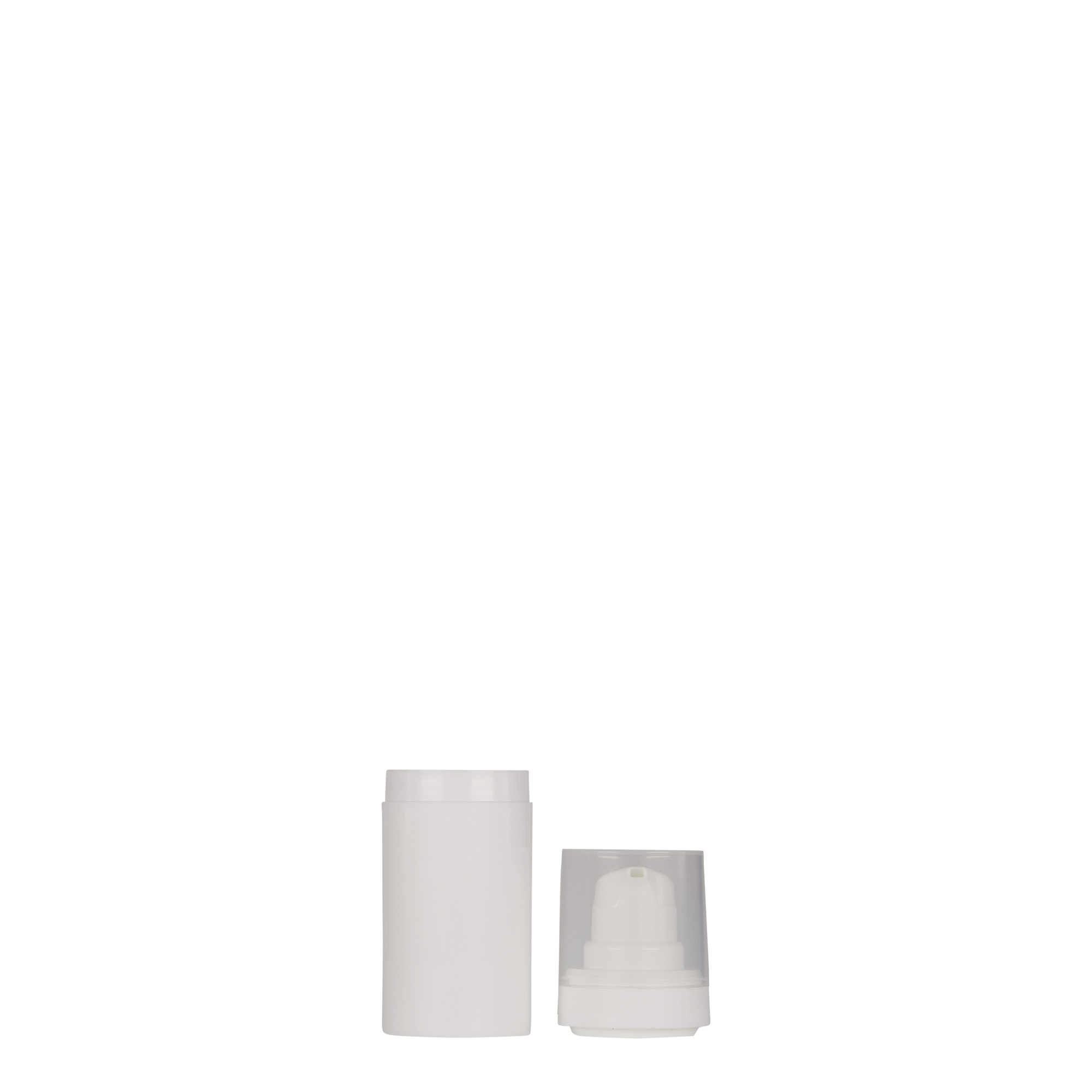 15 ml Airless Dispenser 'Micro', PP-Kunststoff, weiß 15 ml Airless Dispenser 'Micro', PP-Kunststoff, weiß