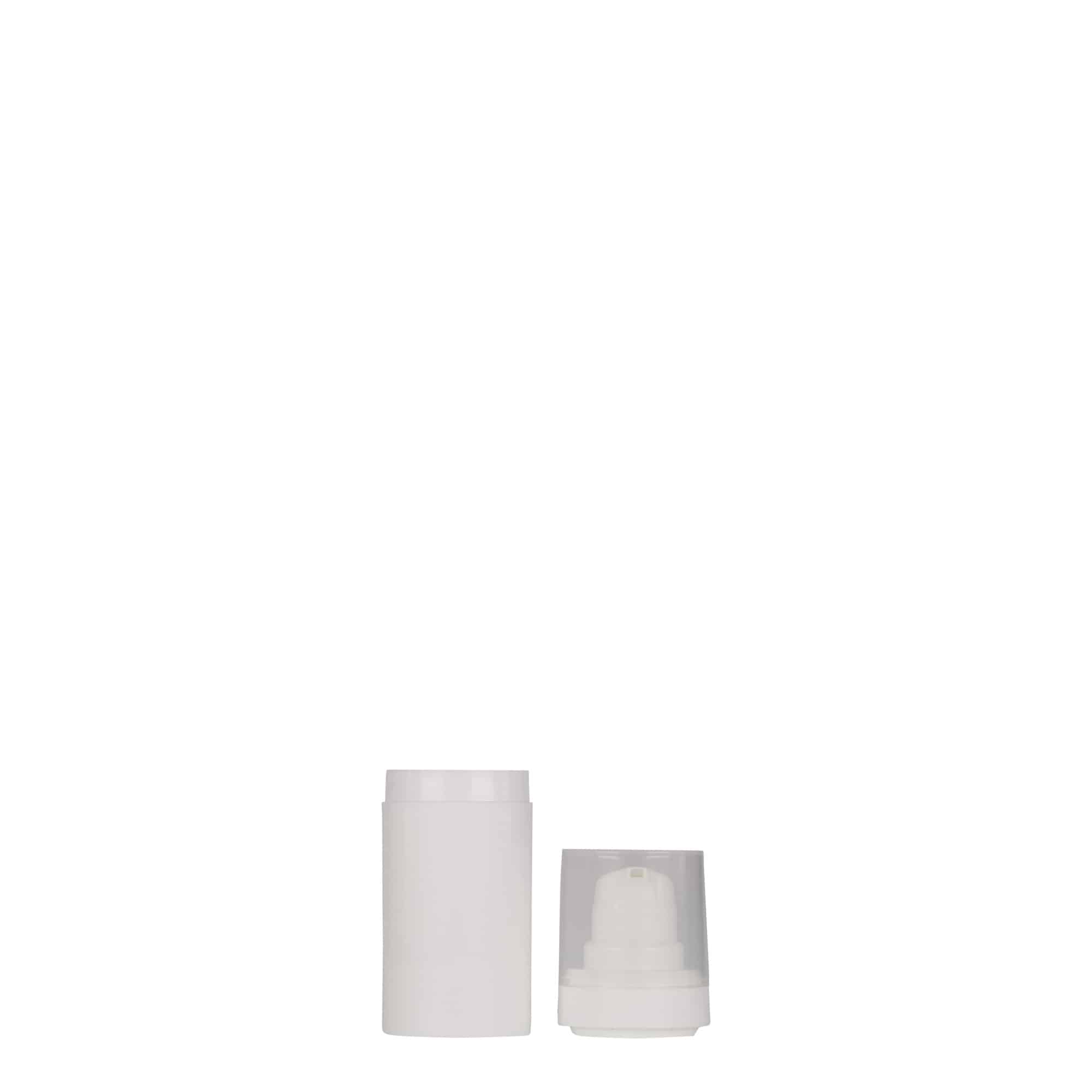 15 ml Airless Dispenser 'Micro', PP-Kunststoff, weiß