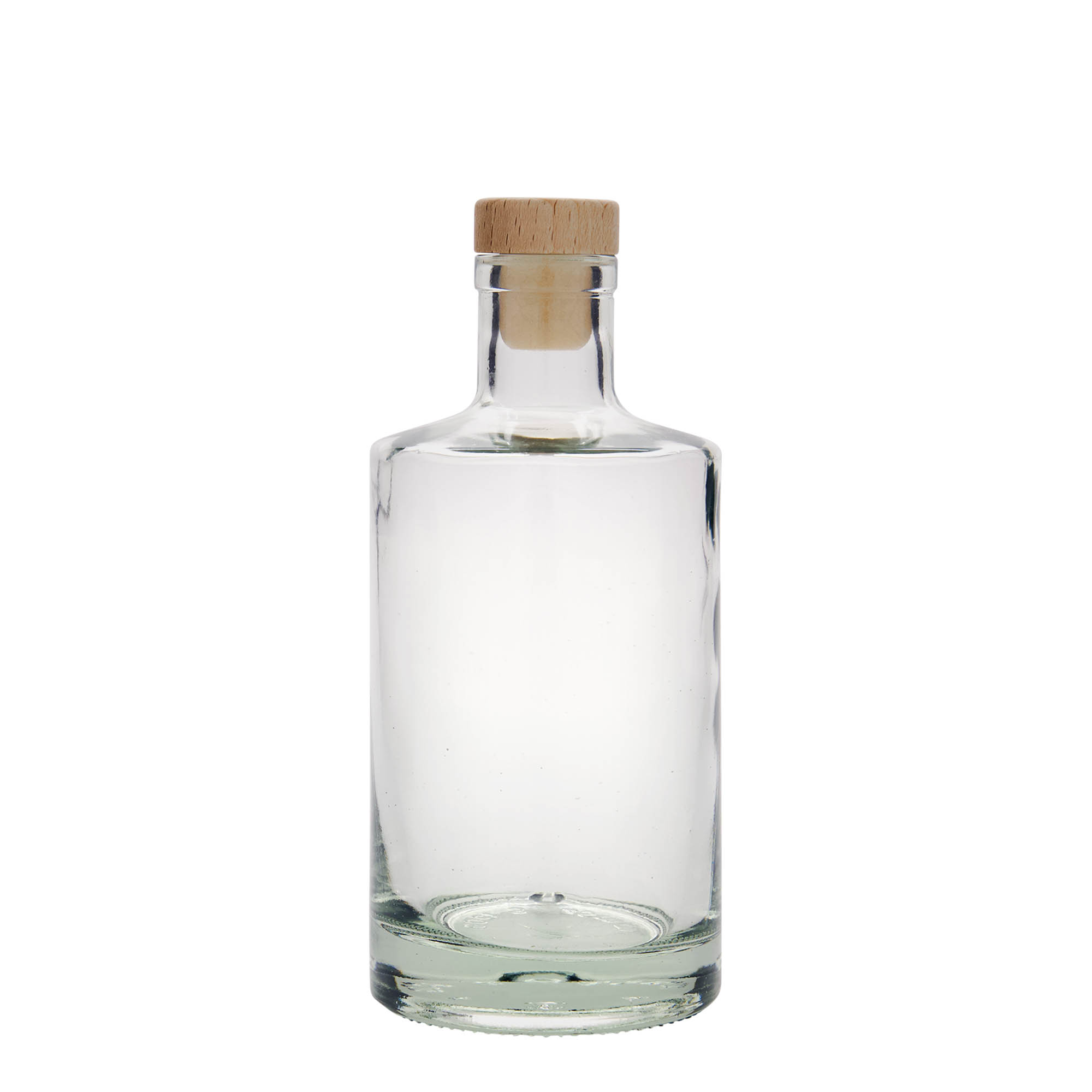 500 ml Glasflasche 'Caroline', Mündung: Kork 500 ml Glasflasche 'Caroline', Mündung: Kork