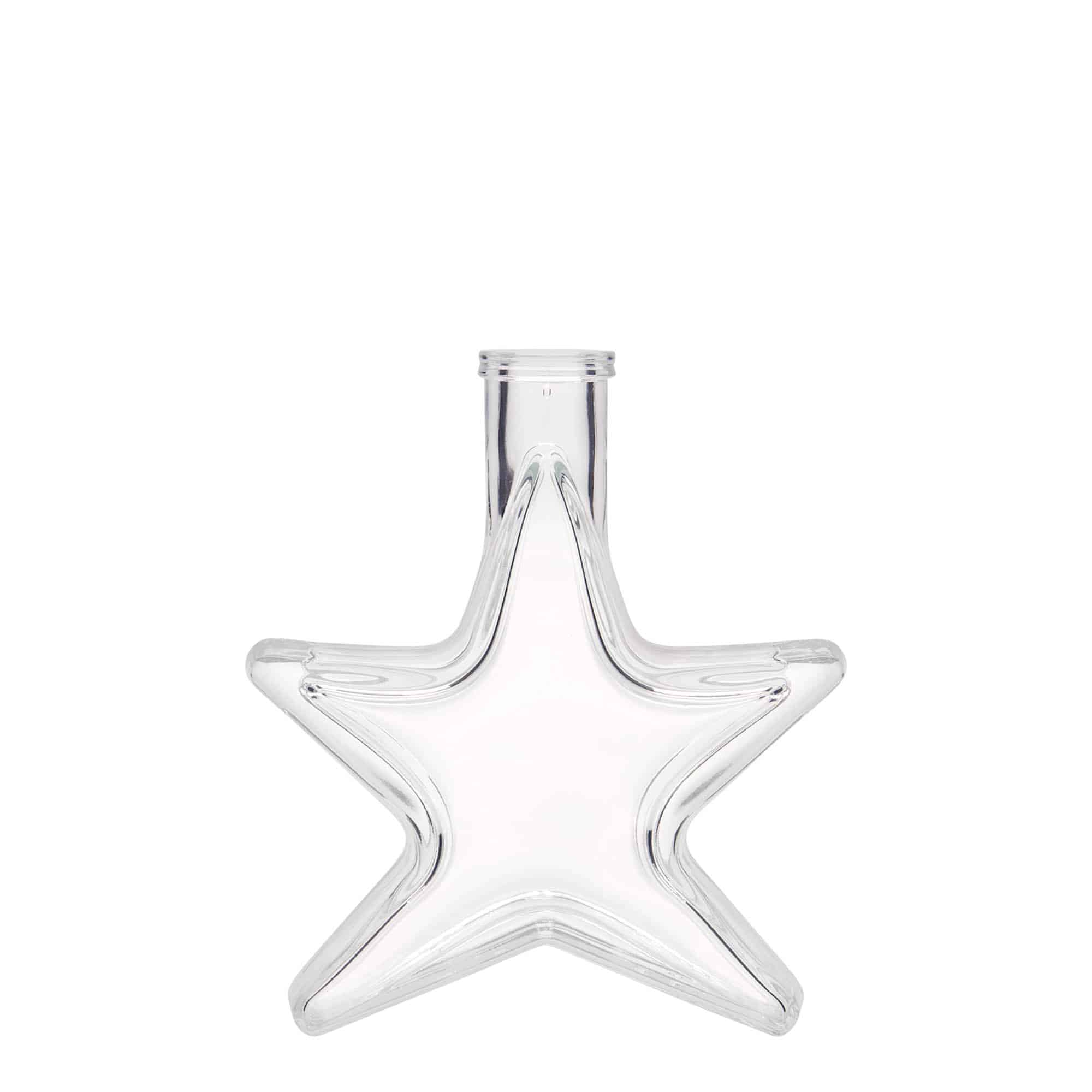100 ml Glasflasche „Stern“, Mündung: Kork