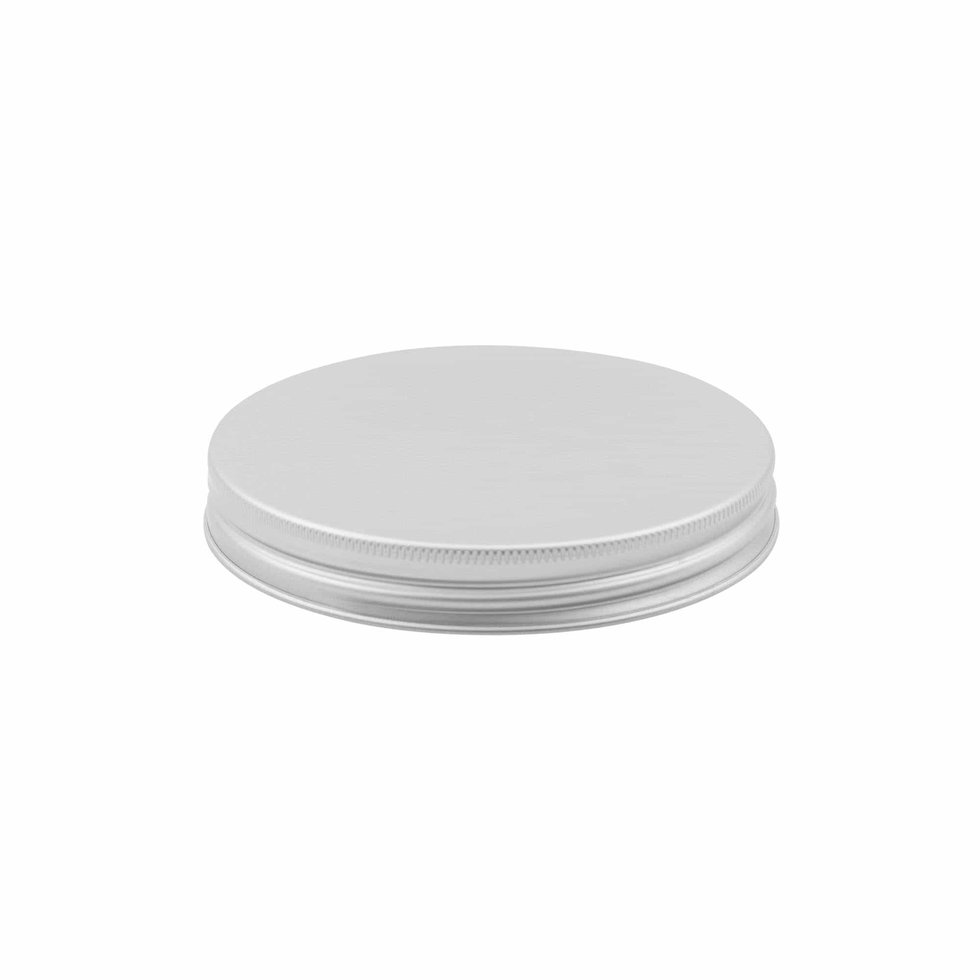 Schraubverschluss, Aluminium, silber, für Mündung: 100/400