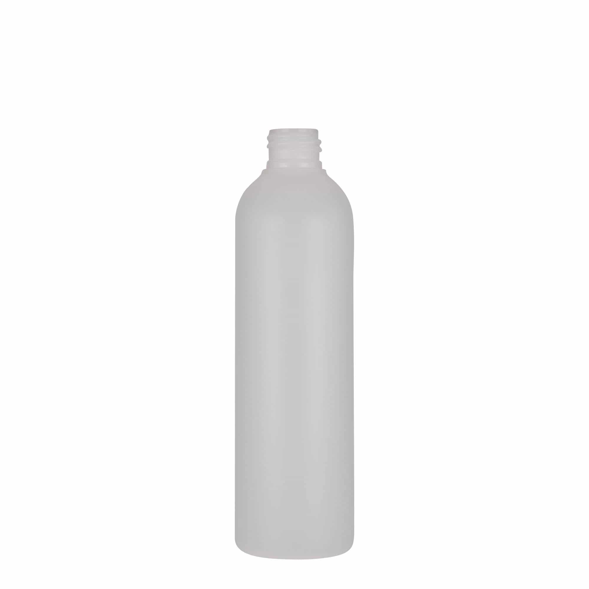 250 ml Kunststoffflasche 'Tuffy', HDPE, natur, Mündung: 24/410