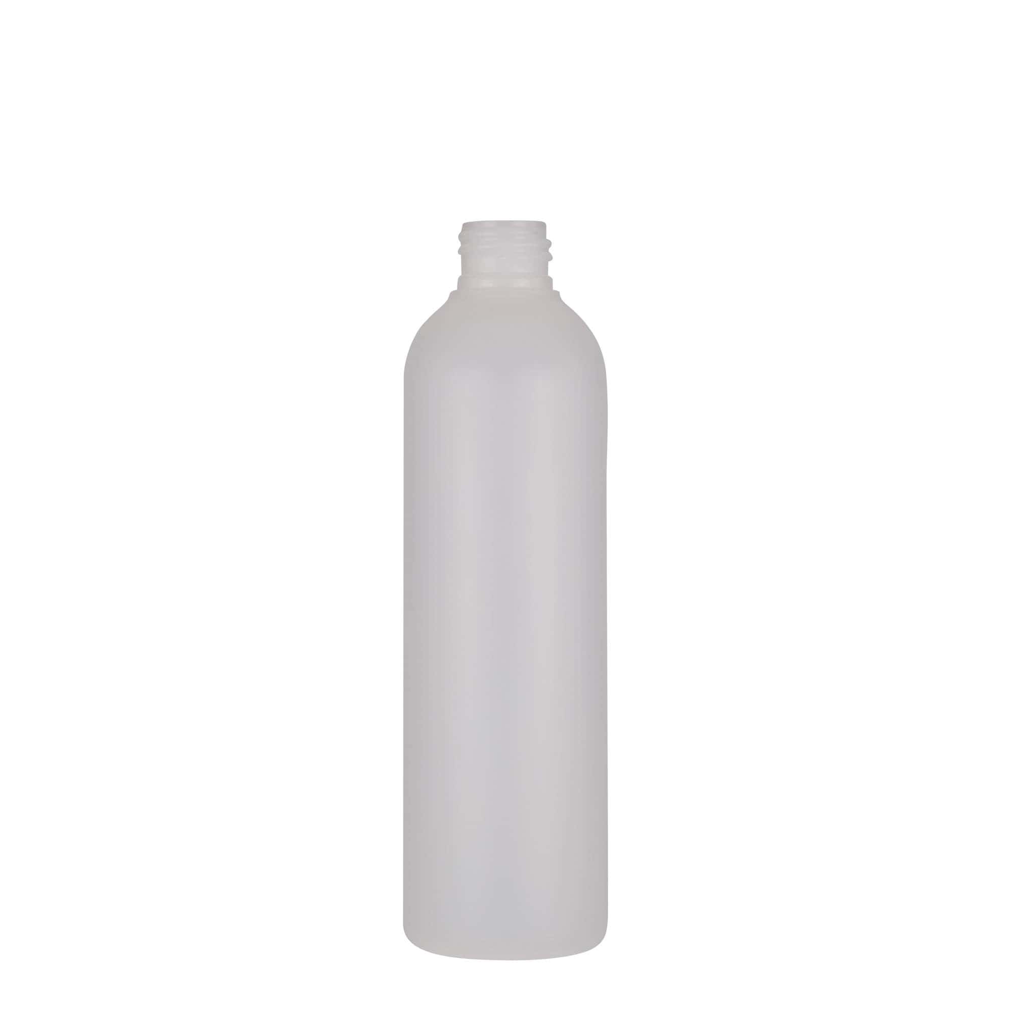 250 ml Kunststoffflasche 'Tuffy', HDPE, natur, Mündung: 24/410
