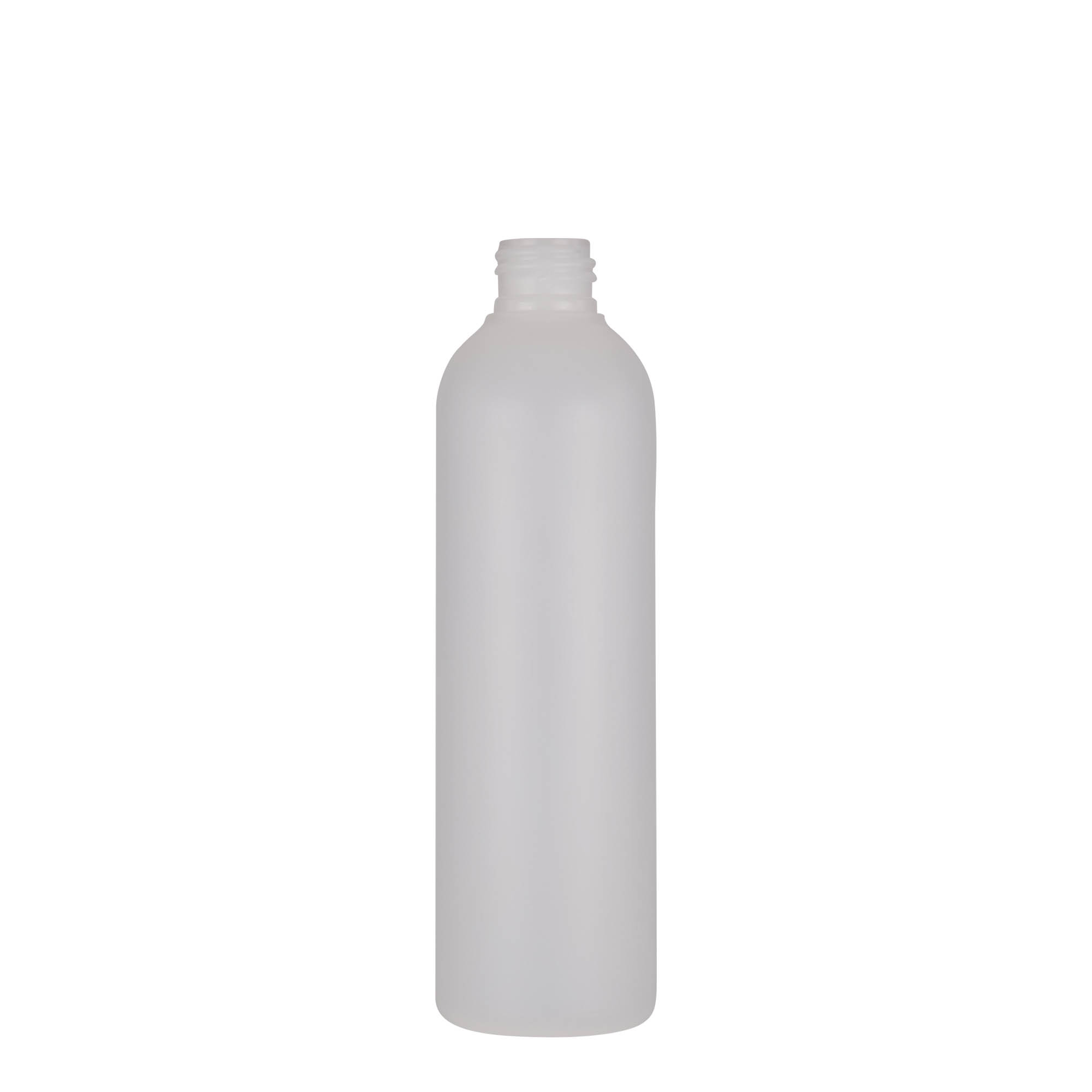 250 ml Kunststoffflasche „Tuffy“, HDPE, natur, Mündung:  24/410