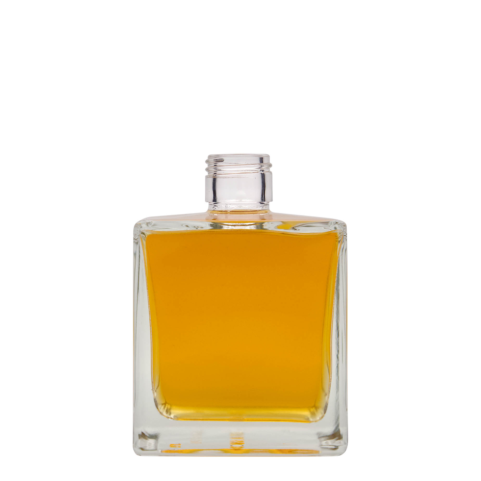 500 ml Glasflasche 'Cube', quadratisch, Mündung: PP 31,5 500 ml Glasflasche 'Cube', quadratisch, Mündung: PP 31,5