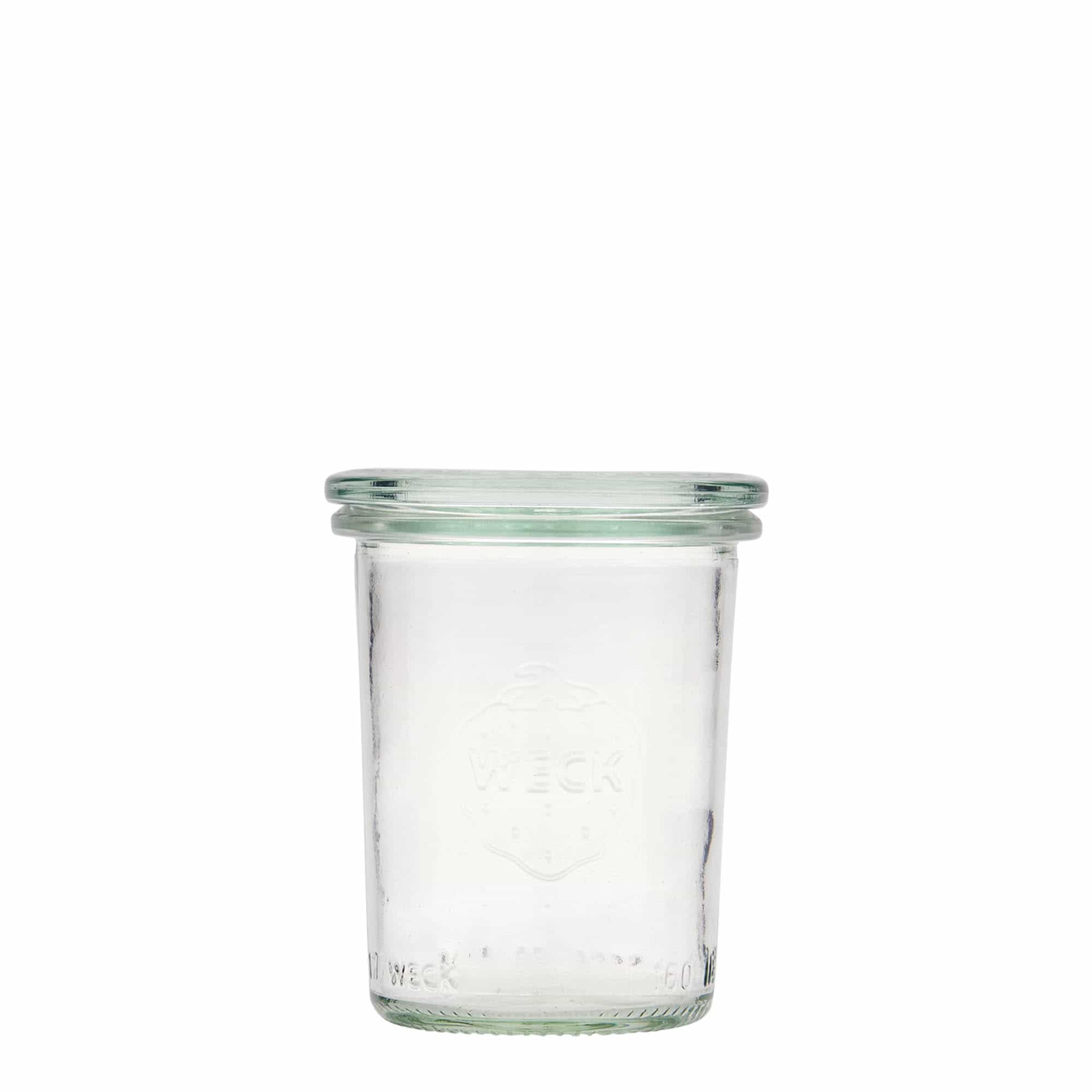 160 ml WECK-Sturzglas, Mündung: Rundrand 160 ml WECK-Sturzglas, Mündung: Rundrand