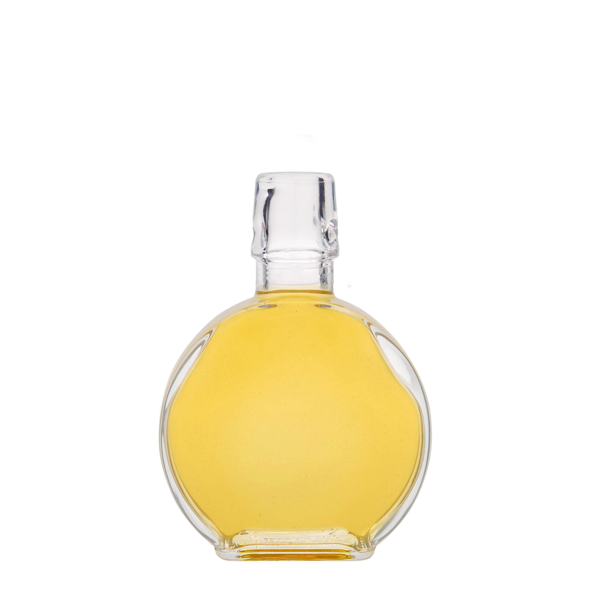 200 ml Glasflasche 'Sensatione', rechteckig, Mündung: Bügelverschluss