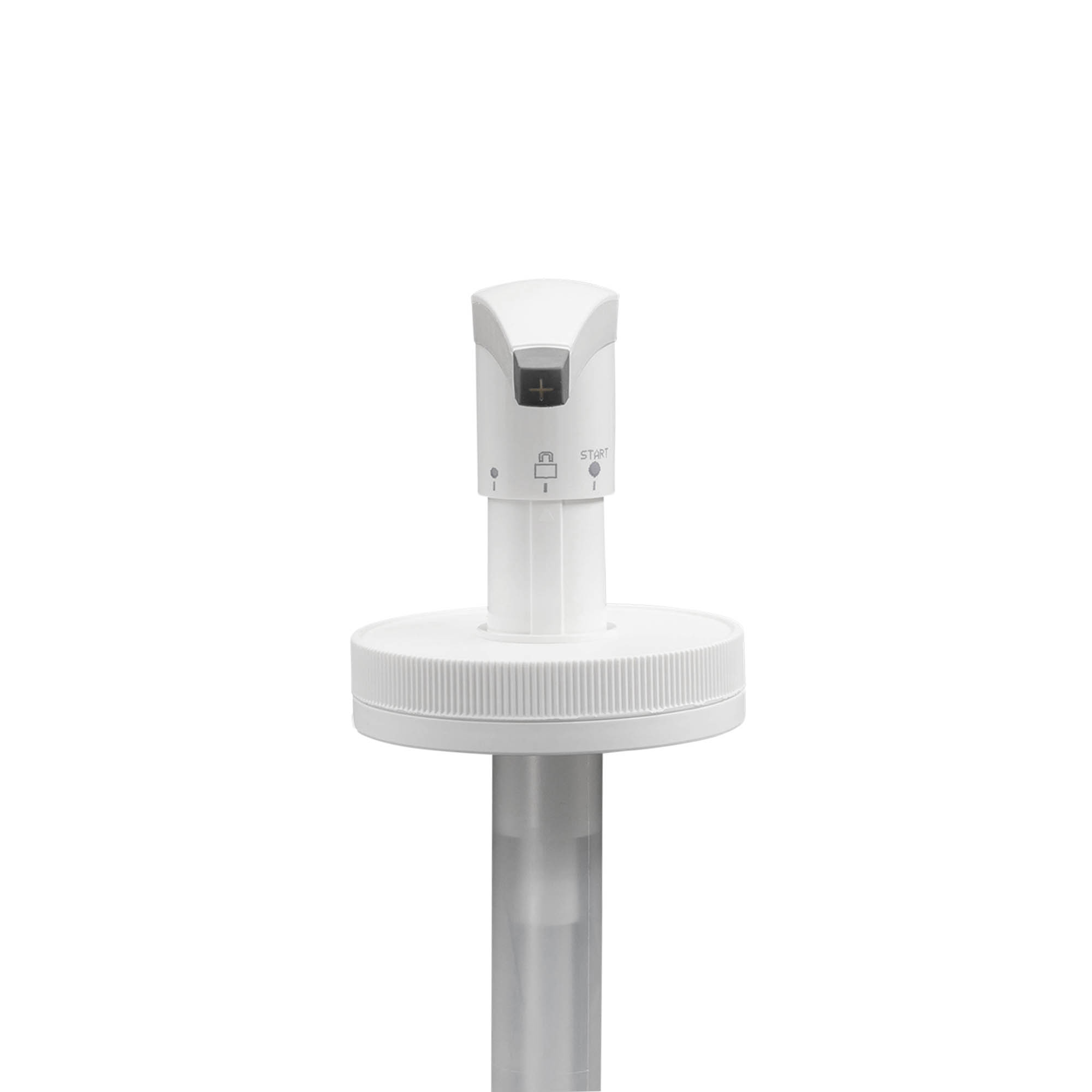 Dispenserpumpe für 655 ml „Securibox“, PE-Kunststoff, weiß, für Mündung: Schraubverschluss