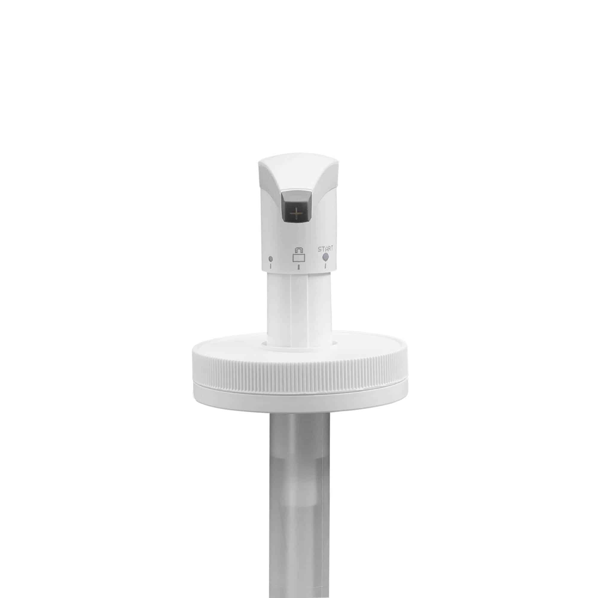 Dispenserpumpe für 655 ml „Securibox“, PE-Kunststoff, weiß, für Mündung: Schraubverschluss