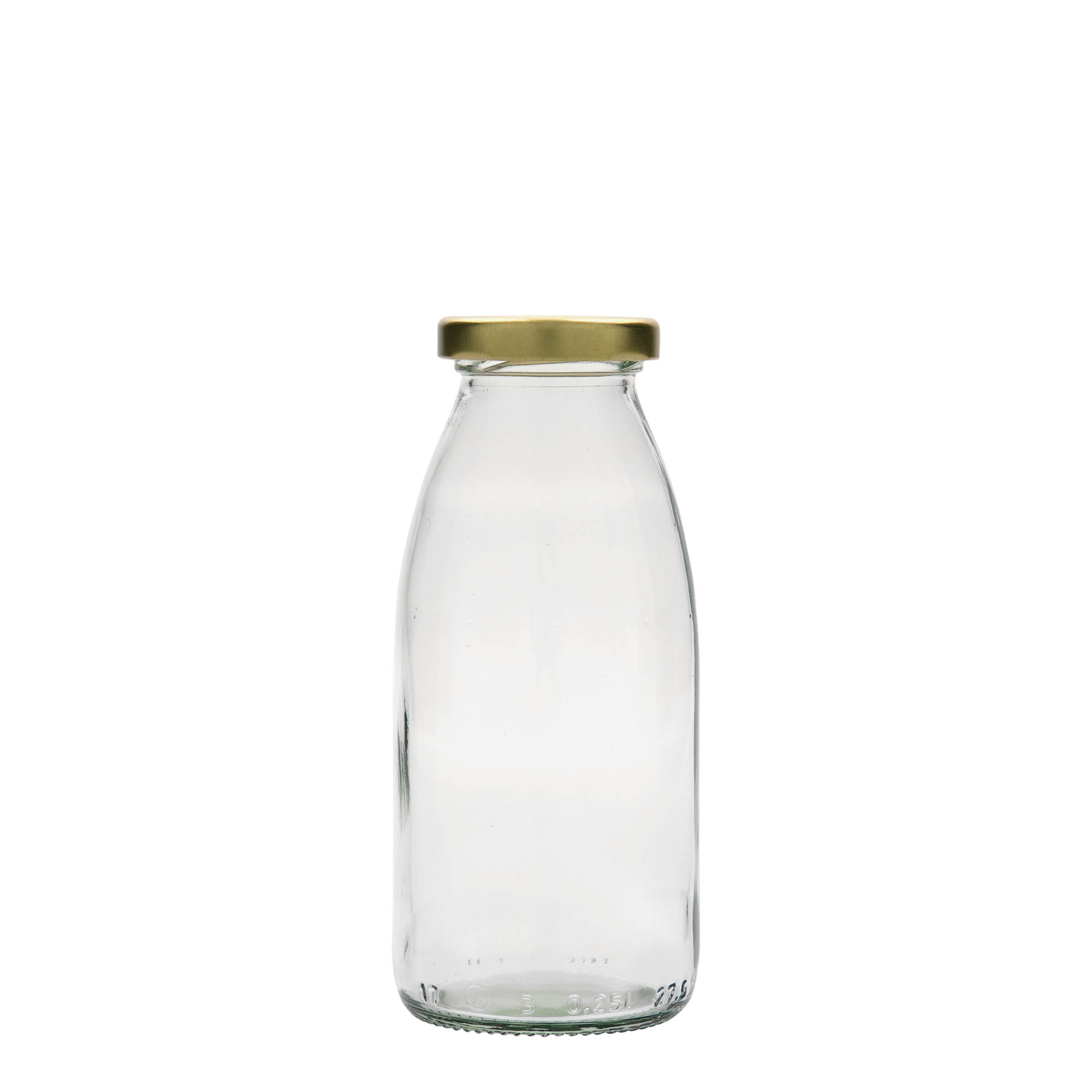 250 ml Glasflasche Vroni, Mündung: Twist-Off (TO 43) 250 ml Glasflasche Vroni, Mündung: Twist-Off (TO 43)