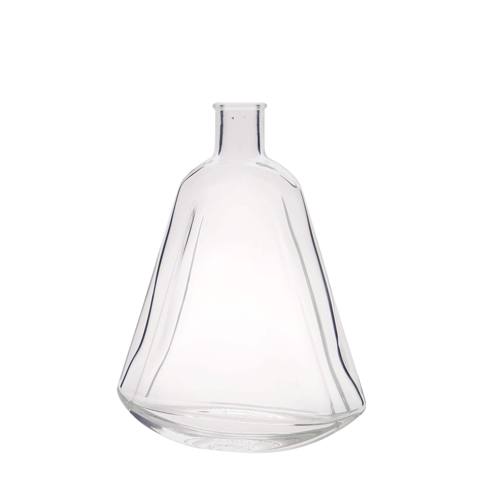 350 ml Glasflasche „Maurizio“, oval, Mündung: Kork
