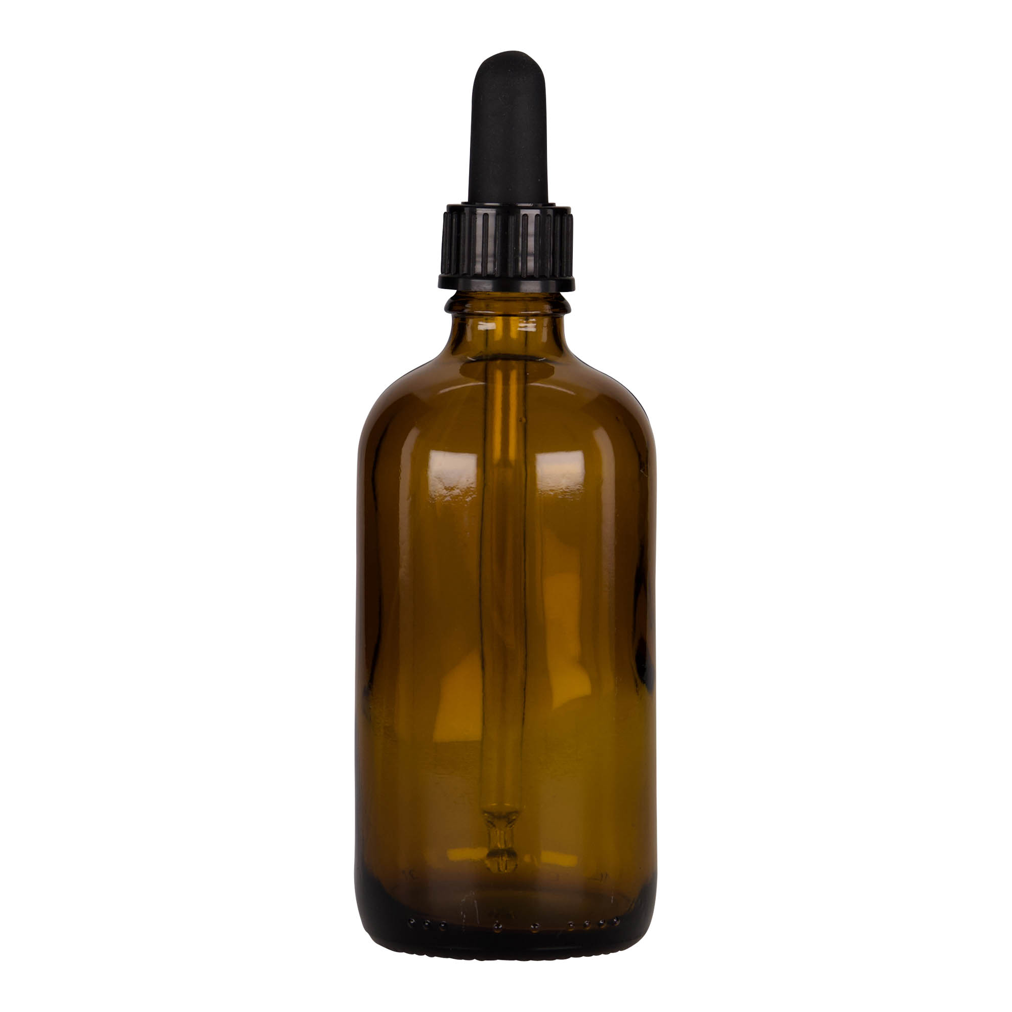 100 ml Pipettenflasche Medizin, Glas, braun-schwarz, Mündung: DIN 18 100 ml Pipettenflasche Medizin, Glas, braun-schwarz, Mündung: DIN 18