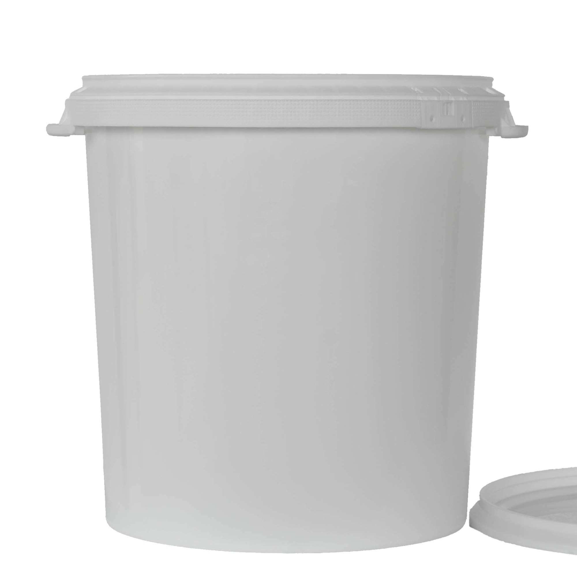30 l Eimer, PP-Kunststoff, weiß 30 l Eimer, PP-Kunststoff, weiß
