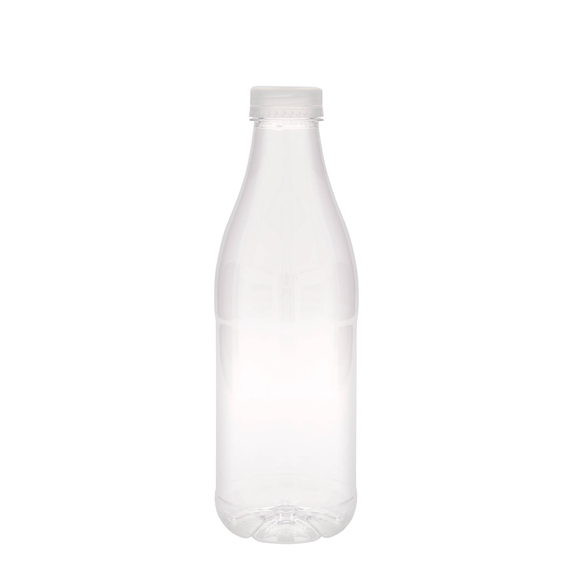 1.000 ml PET-Flasche 'Milk and Juice', Kunststoff, Mündung: 38 mm