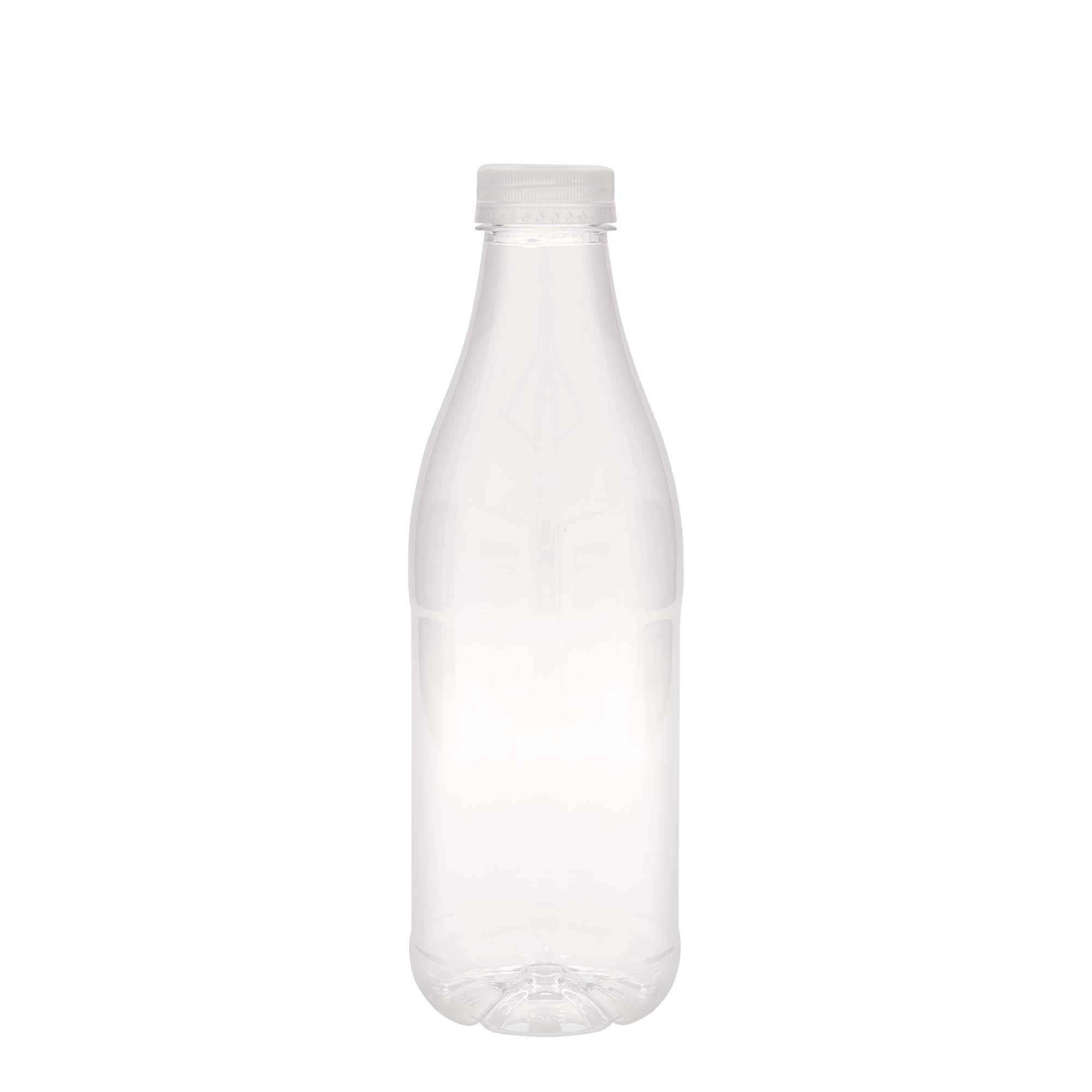 1.000 ml PET-Flasche „Milk and Juice“, Kunststoff, Mündung: 38 mm