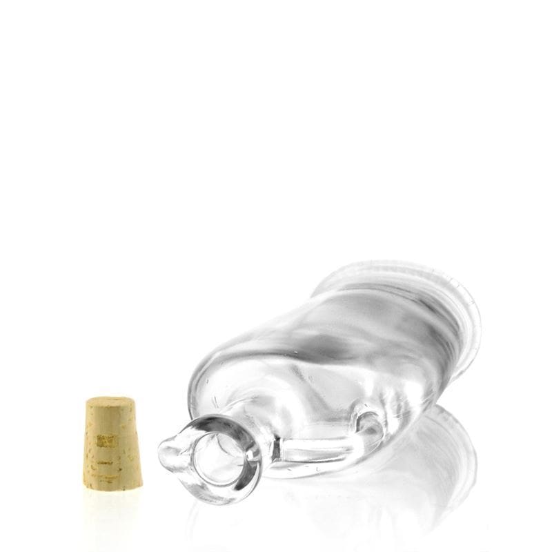 500 ml Glasflasche „Eleganta“, oval, Mündung: Kork