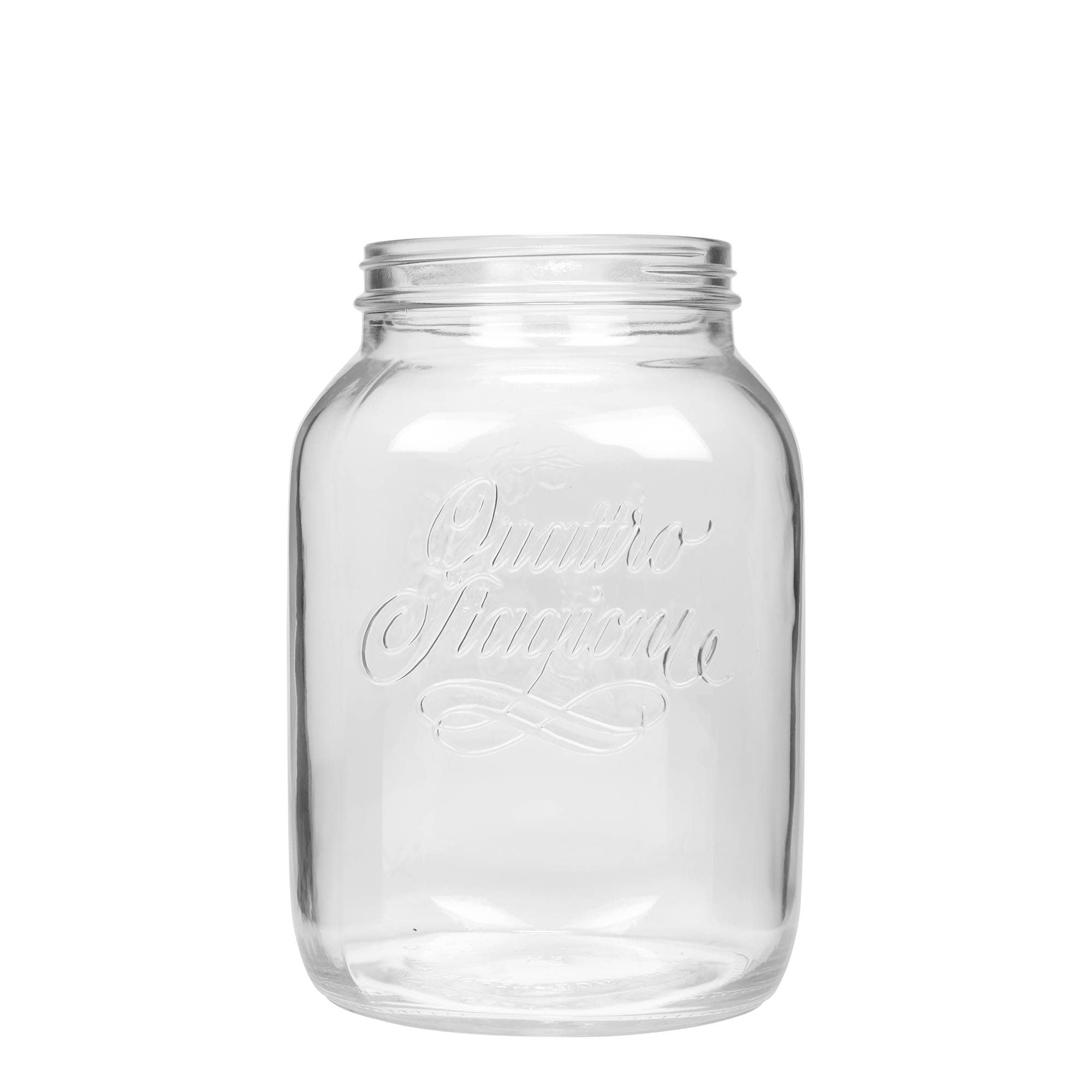 3.000 ml Glas „Quattro Stagioni“, Mündung: Schraubverschluss