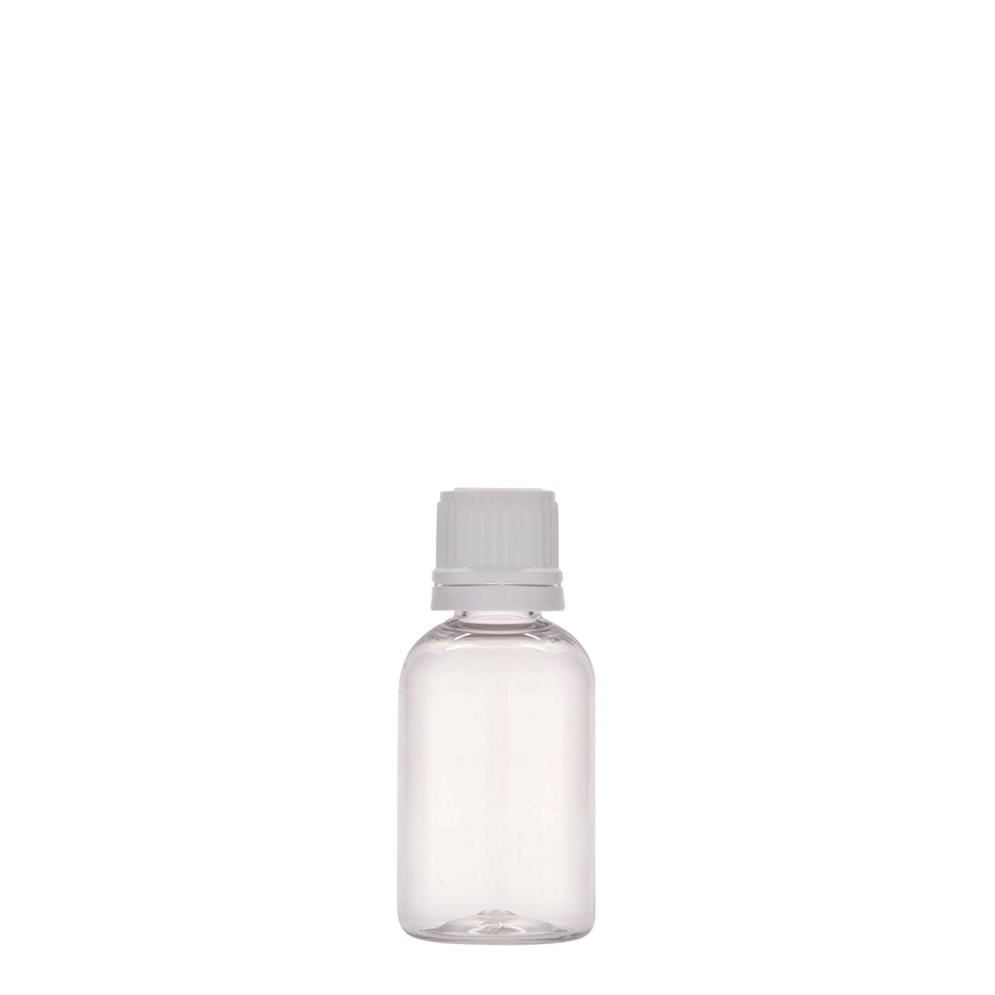 30 ml PET-Medizinflasche „Easy Living“, Kunststoff, Mündung: DIN 18