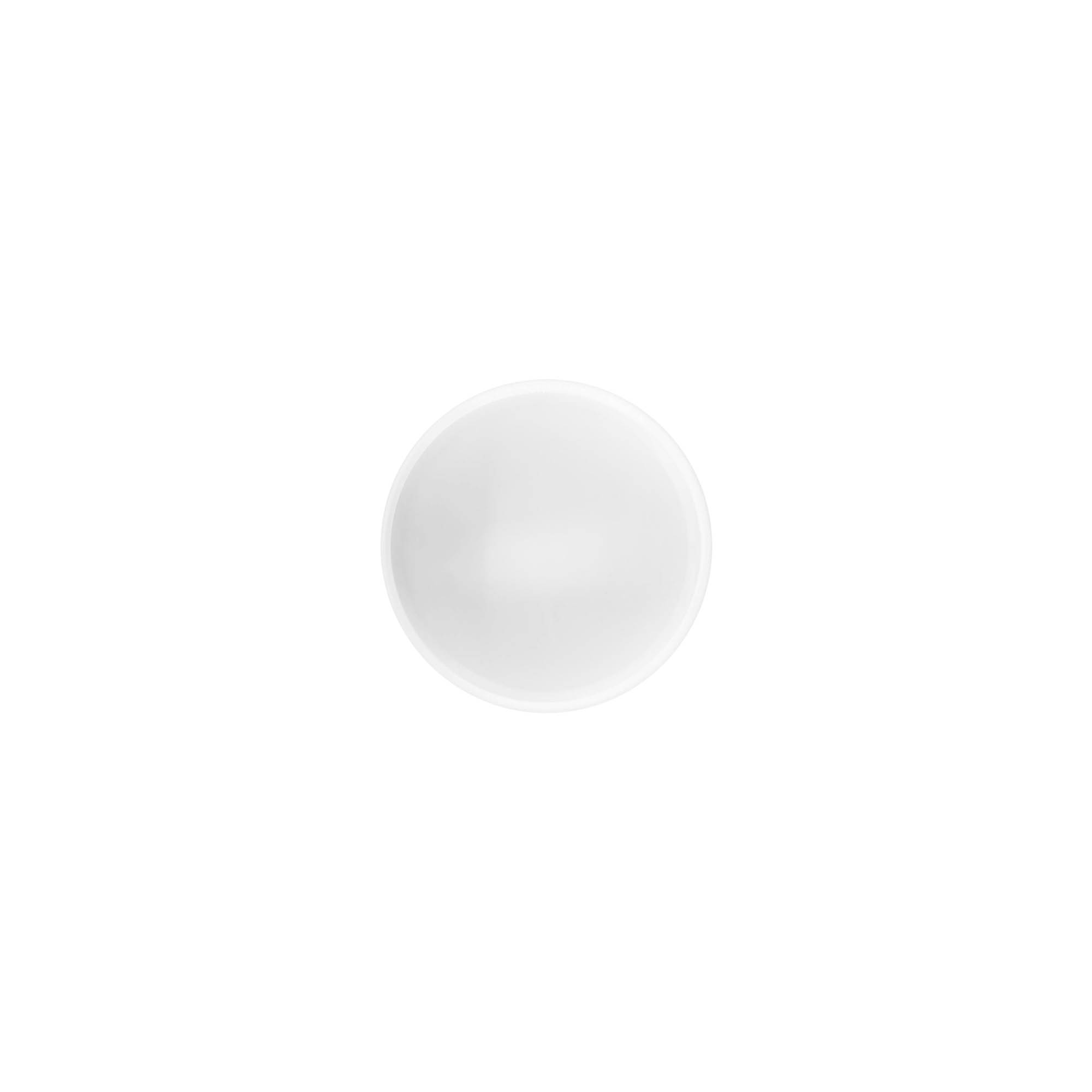 Schraubverschluss „White Line“ 35ml, PP-Kunststoff, weiß