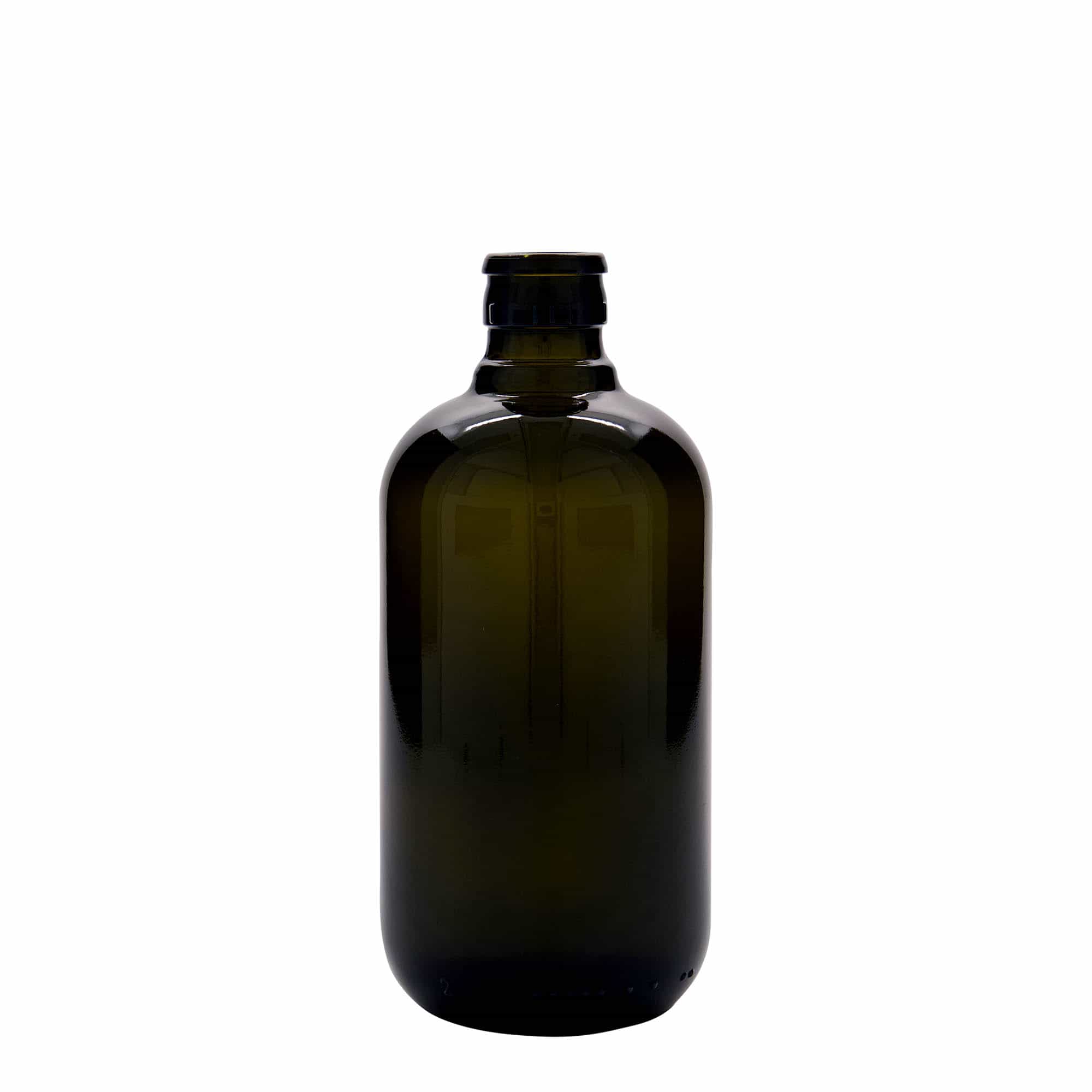 500 ml Essig-/Ölflasche 'Biolio', Glas antikgrün, Mündung: DOP 500 ml Essig-/Ölflasche 'Biolio', Glas antikgrün, Mündung: DOP