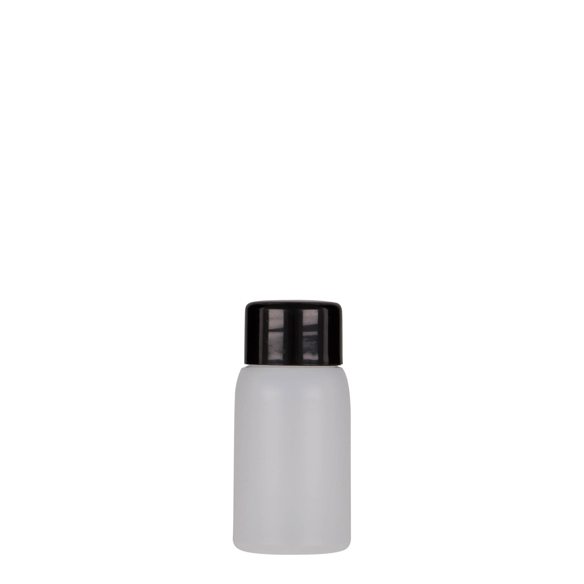 30 ml Kunststoffflasche „Tuffy“, HDPE, natur, Mündung:  24/410