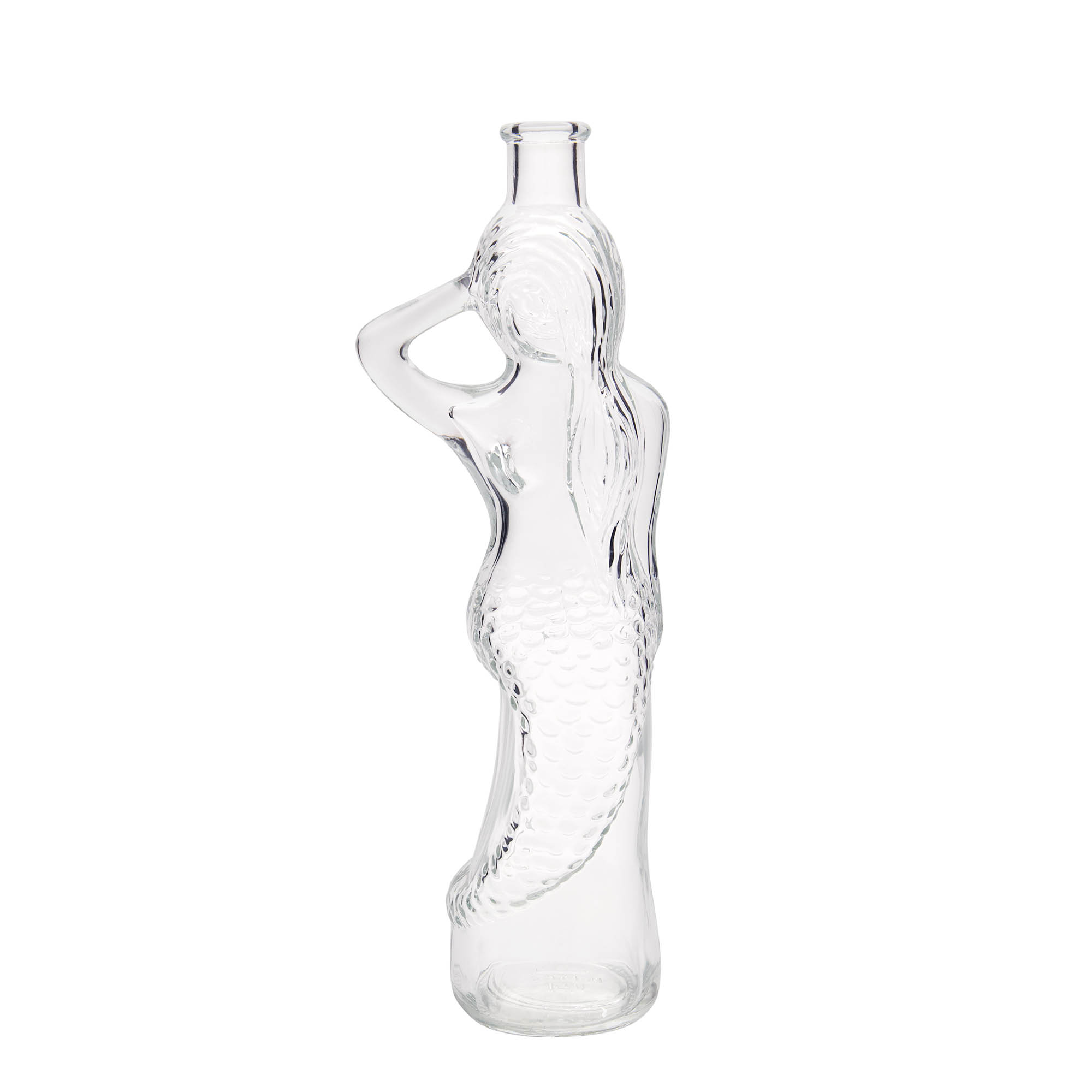 500 ml Glasflasche „Meerjungfrau“, Mündung: Kork