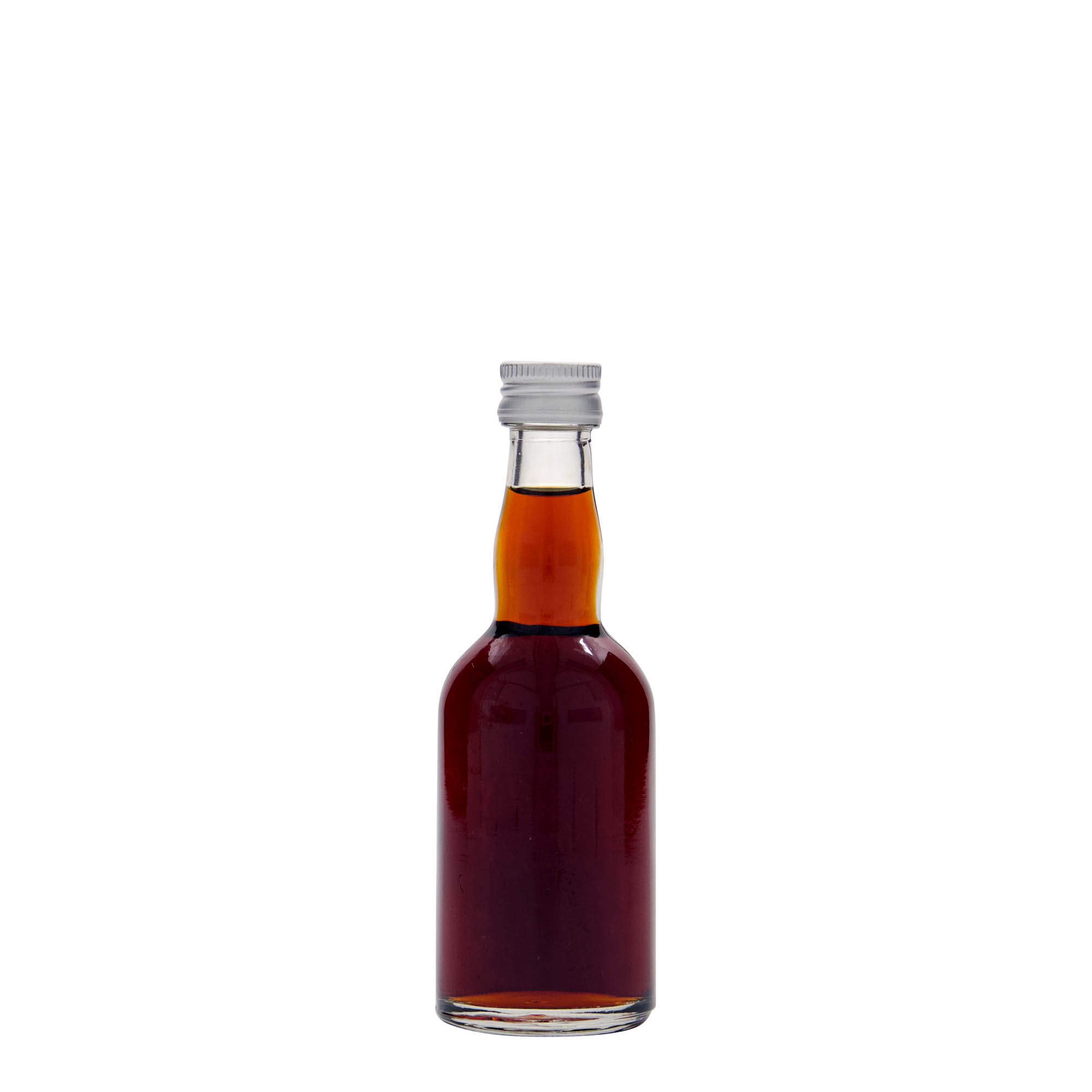 50 ml Glasflasche 'Proba', Mündung: PP 18